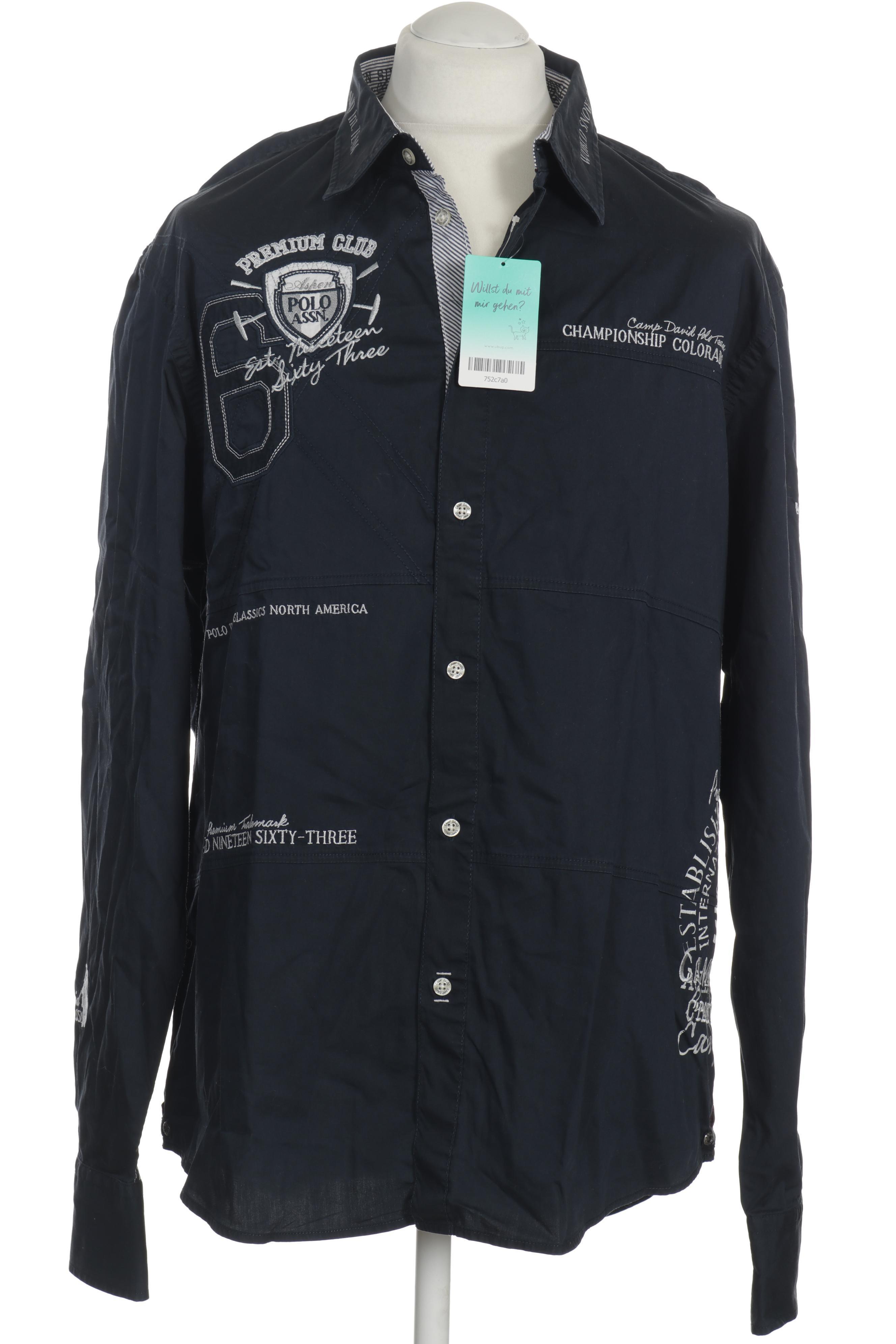 Thumbnail - Camp David Herren Hemd, blau, Gr.