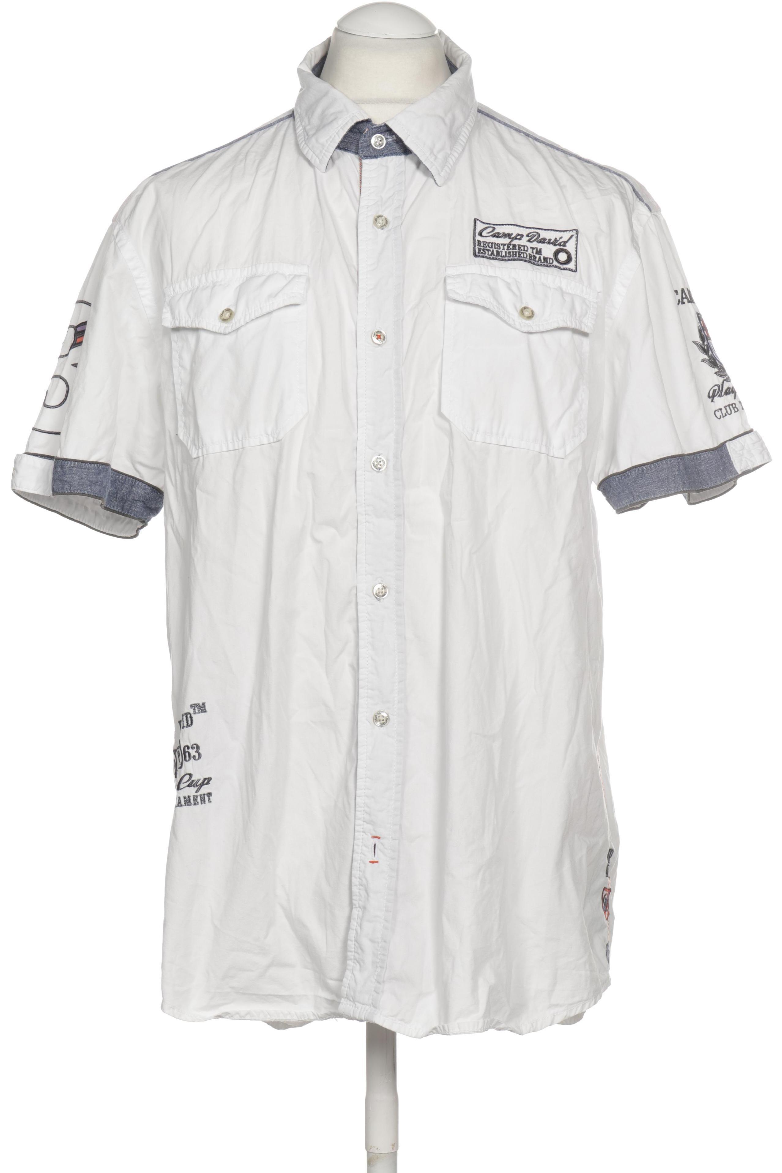 

Camp David Herren Hemd, weiß, Gr.