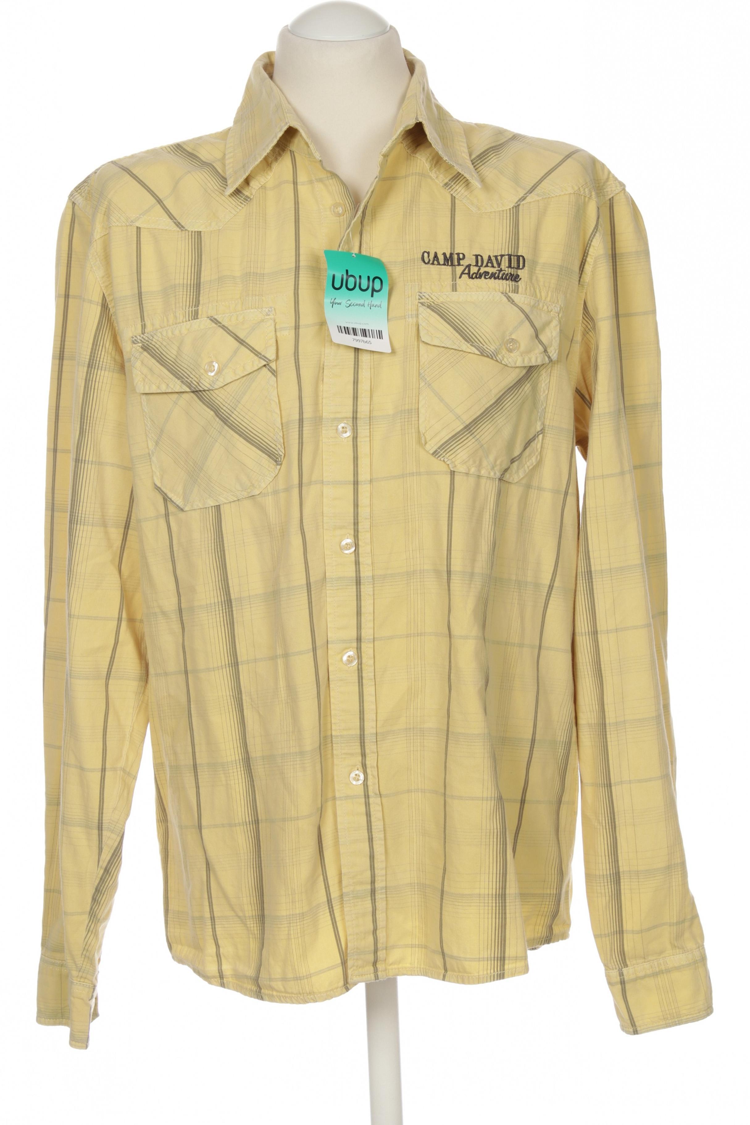 

Camp David Herren Hemd, gelb, Gr.