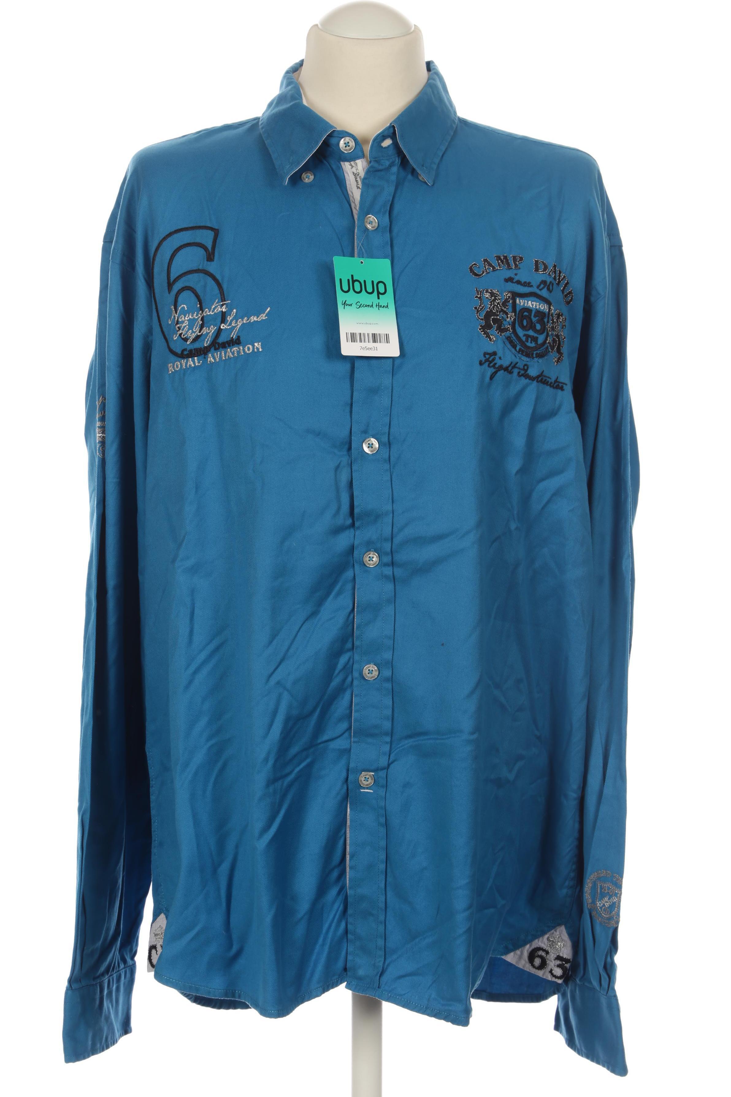 

Camp David Herren Hemd, blau, Gr.