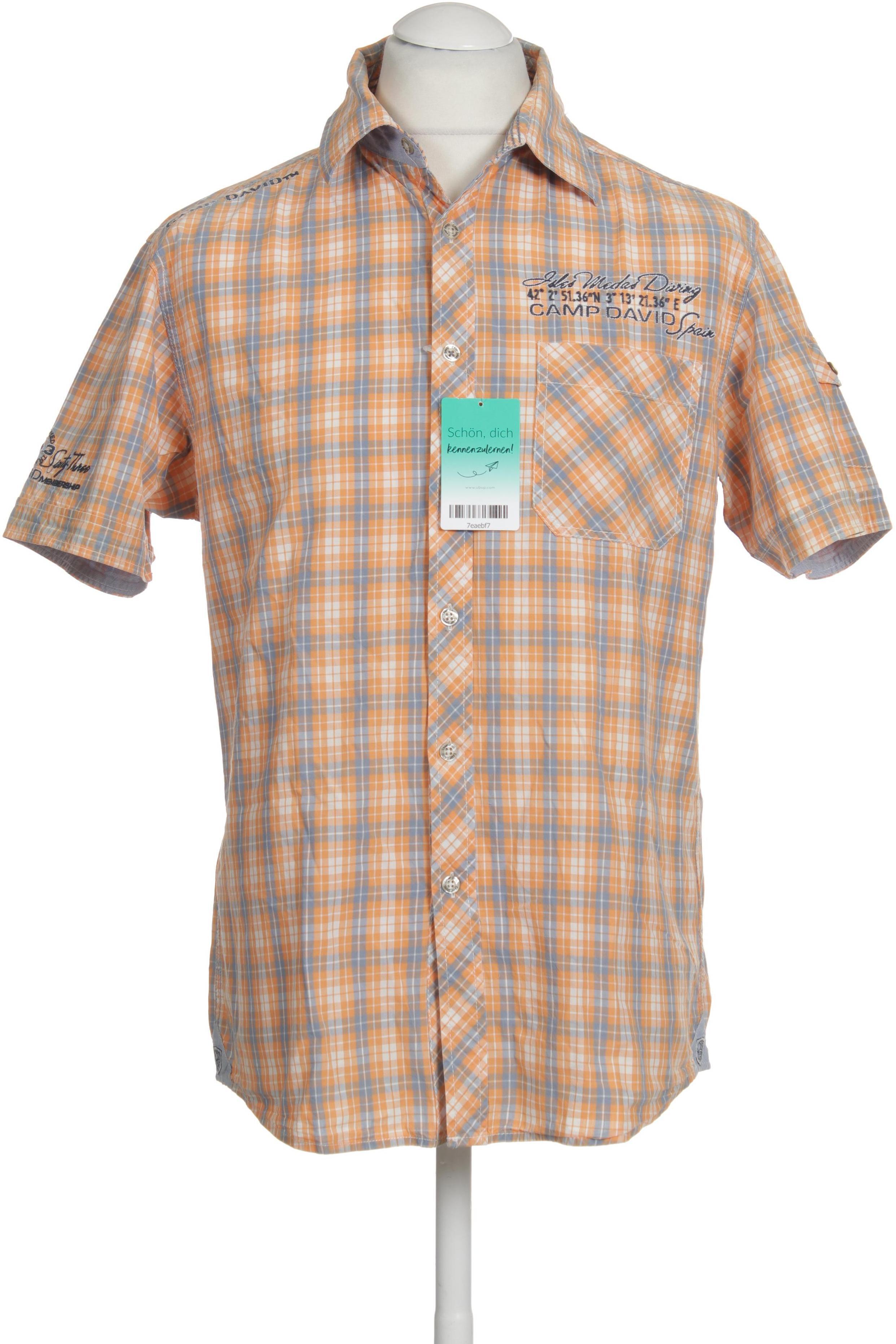 

Camp David Herren Hemd, orange, Gr.