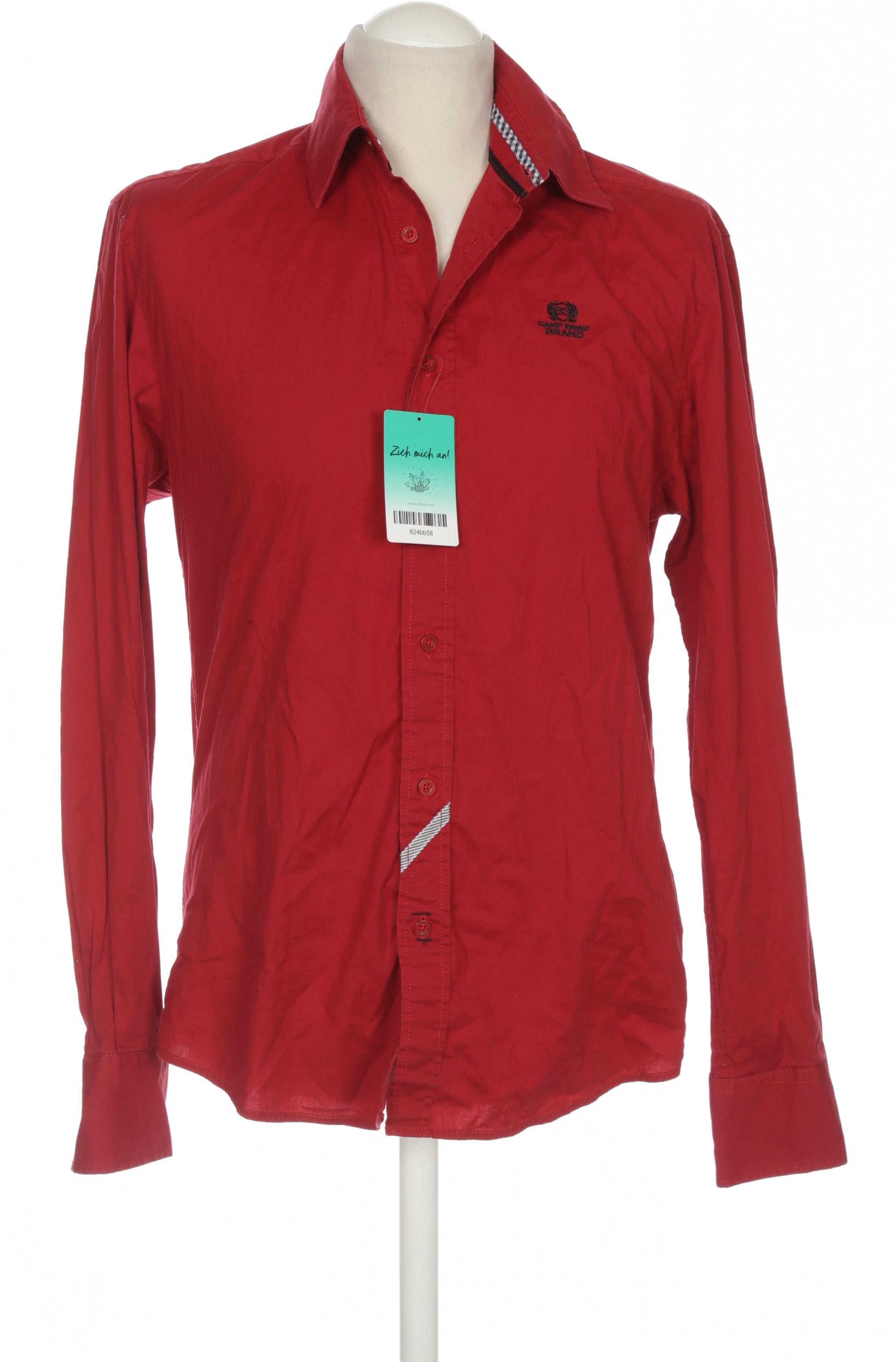 

Camp David Herren Hemd, rot, Gr.