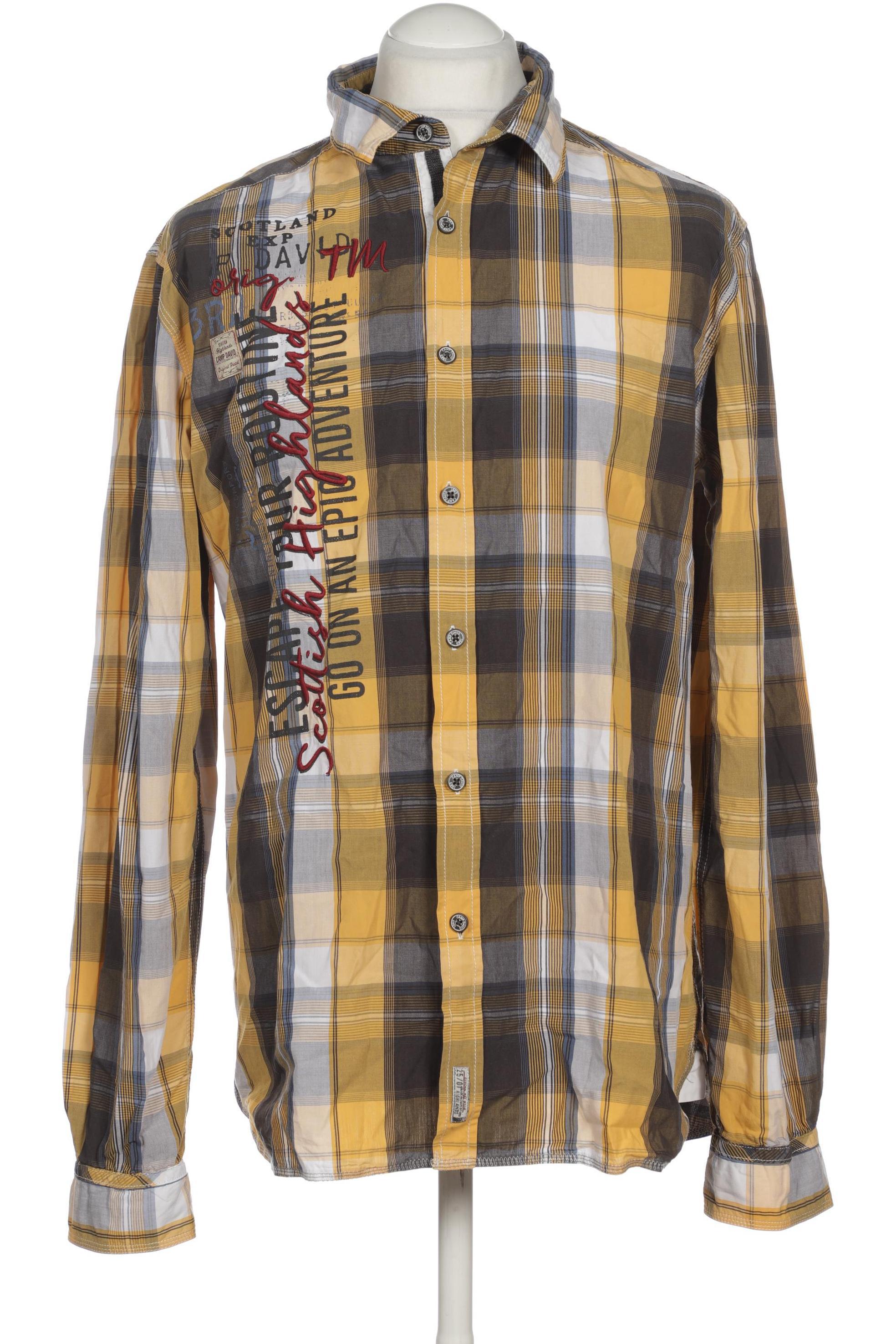 

Camp David Herren Hemd, gelb, Gr.