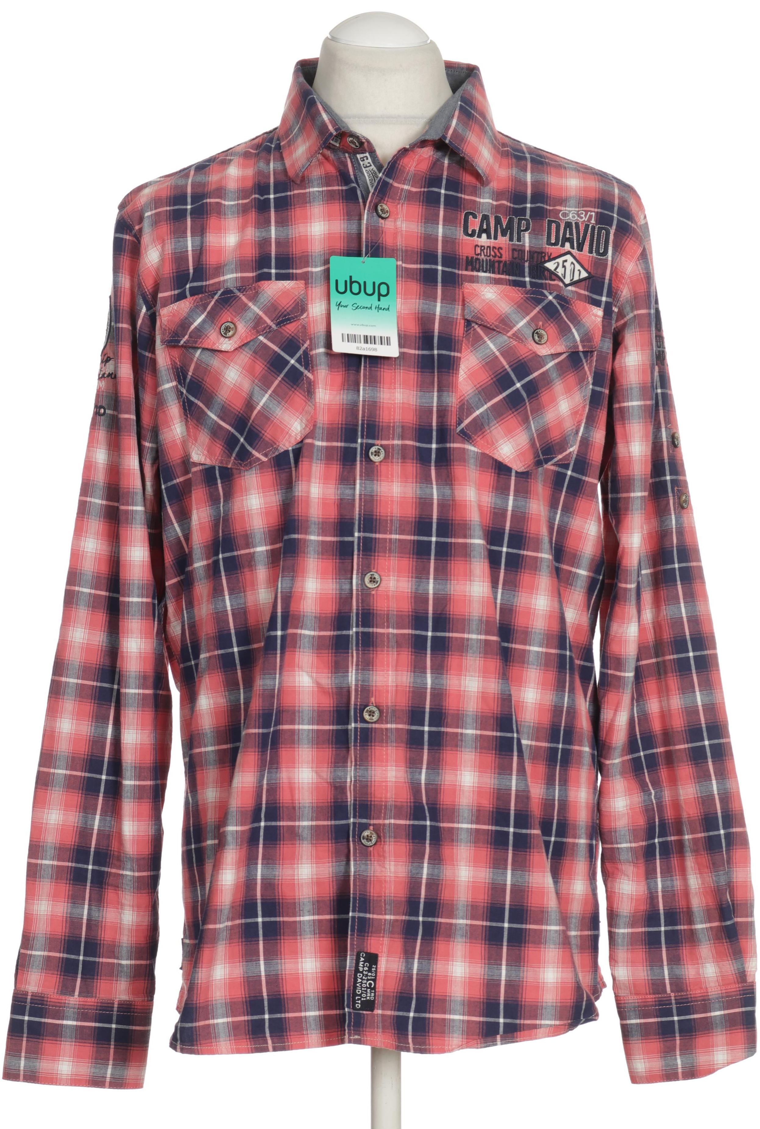 

Camp David Herren Hemd, pink, Gr.