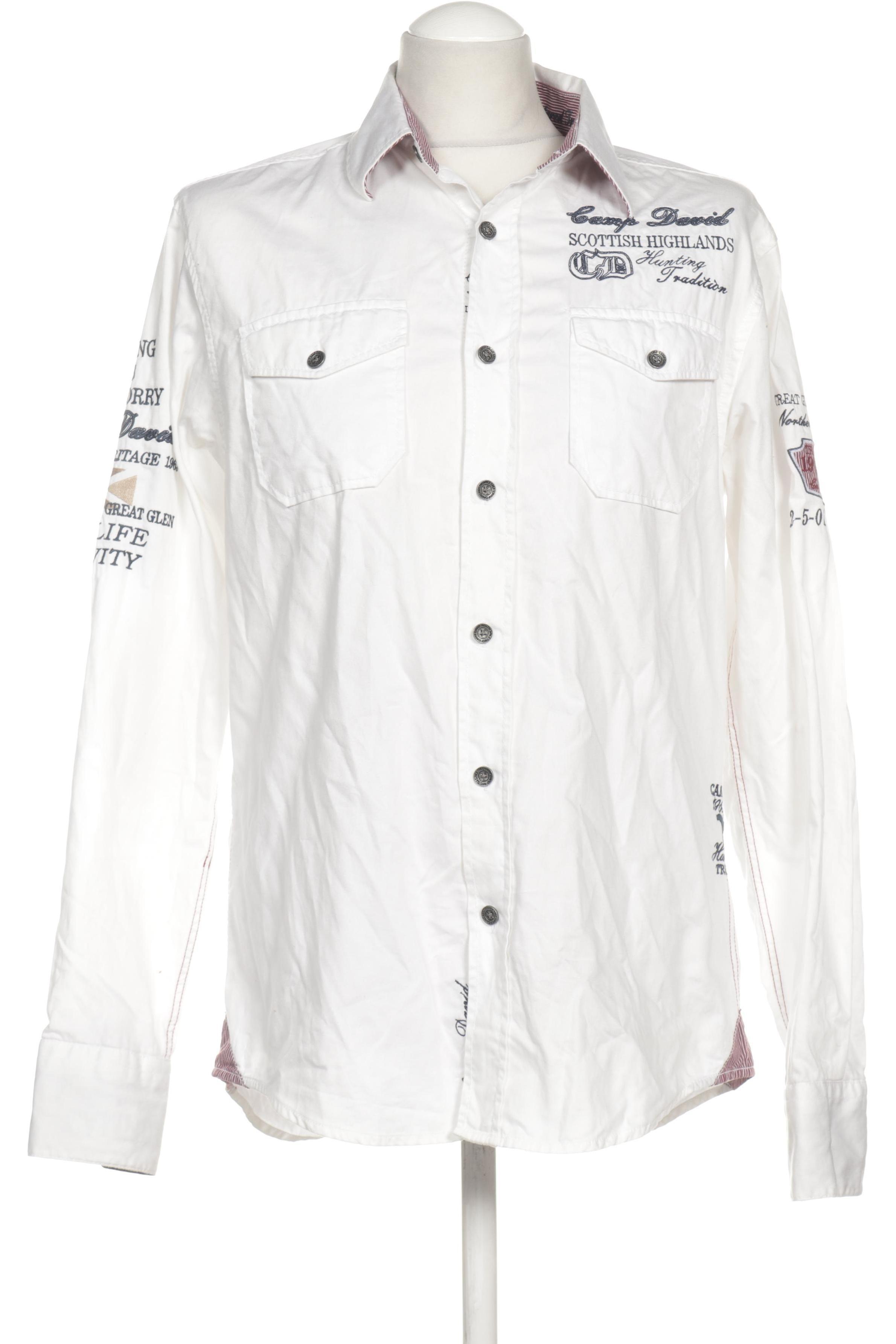 Thumbnail - Camp David Herren Hemd, weiß, Gr.