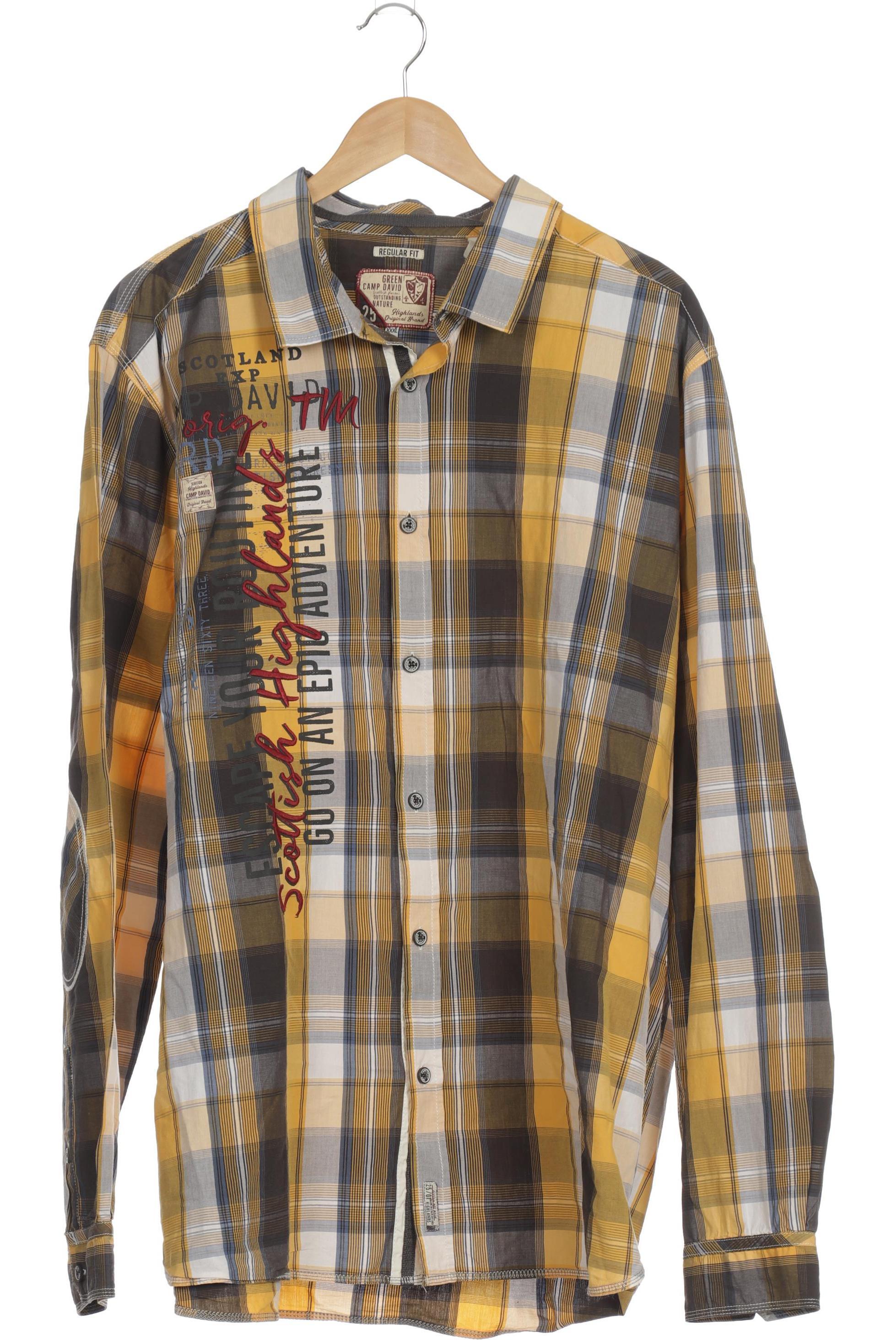 

Camp David Herren Hemd, gelb, Gr.