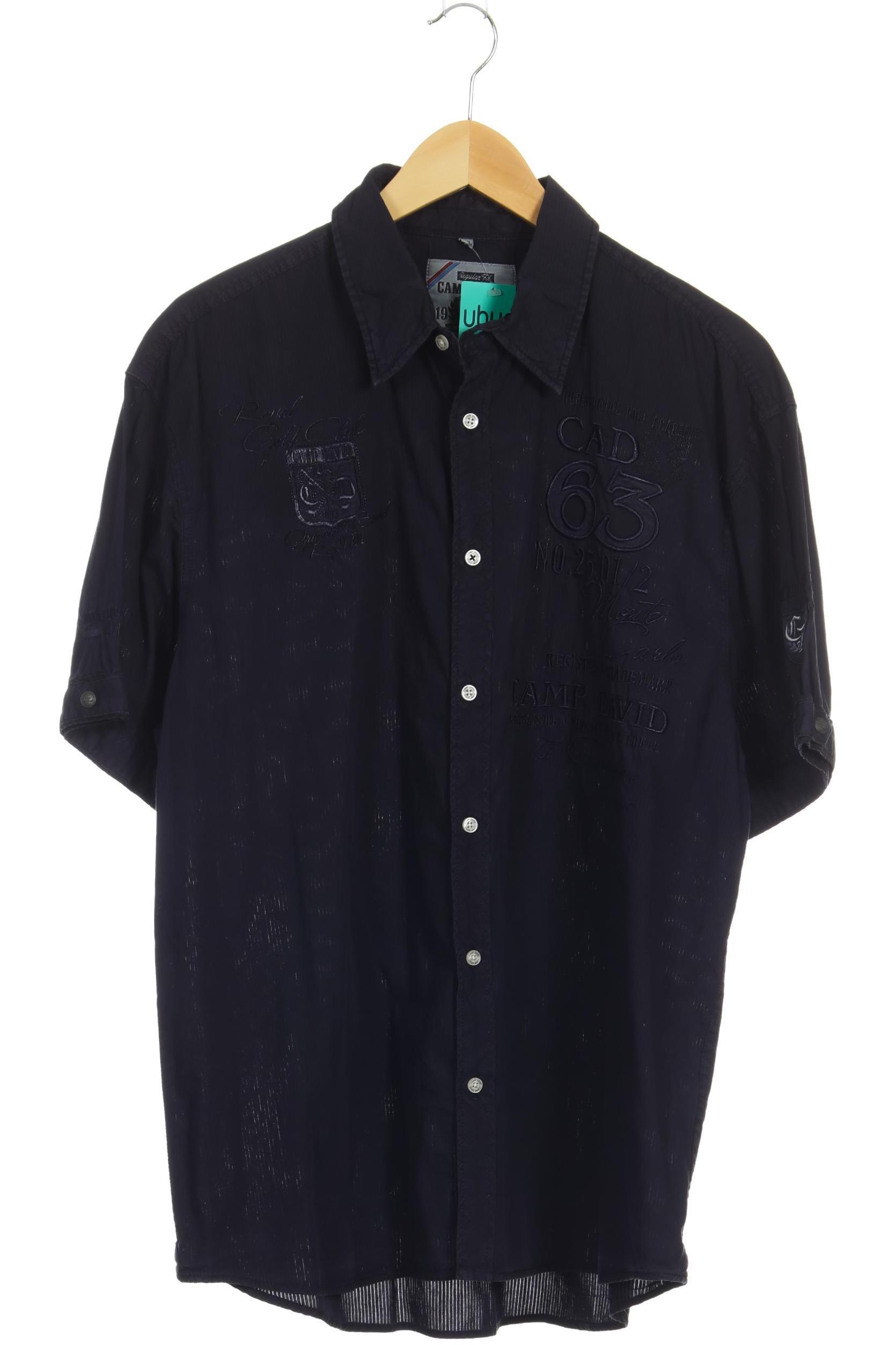 

Camp David Herren Hemd, blau, Gr.