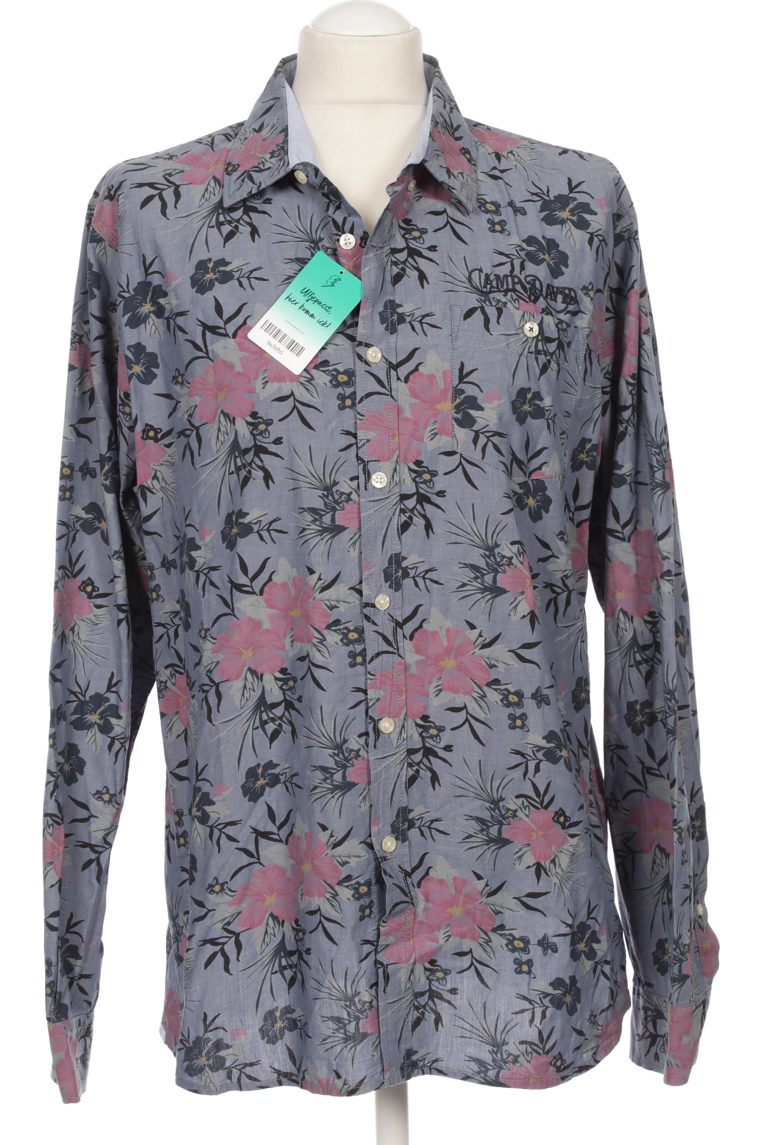 

Camp David Herren Hemd, blau, Gr.