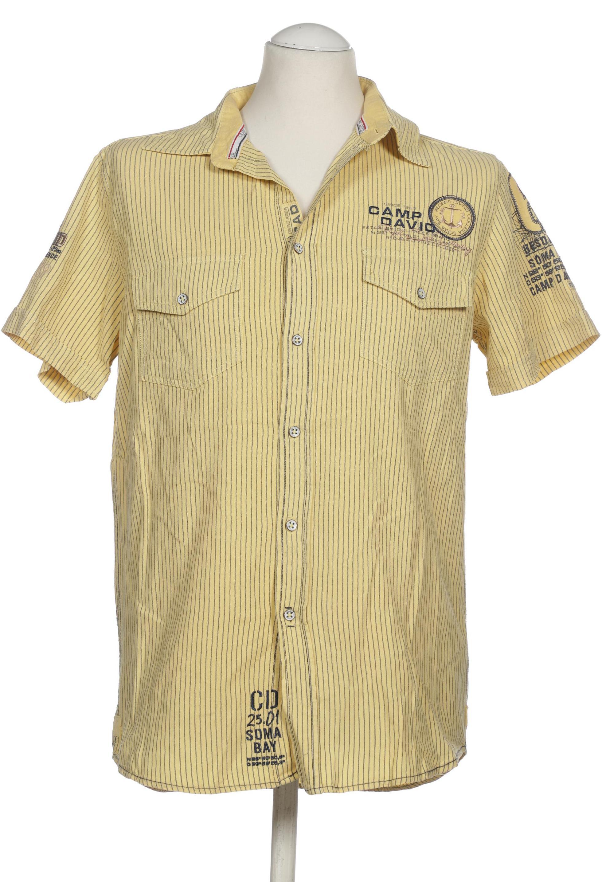 

Camp David Herren Hemd, gelb, Gr.