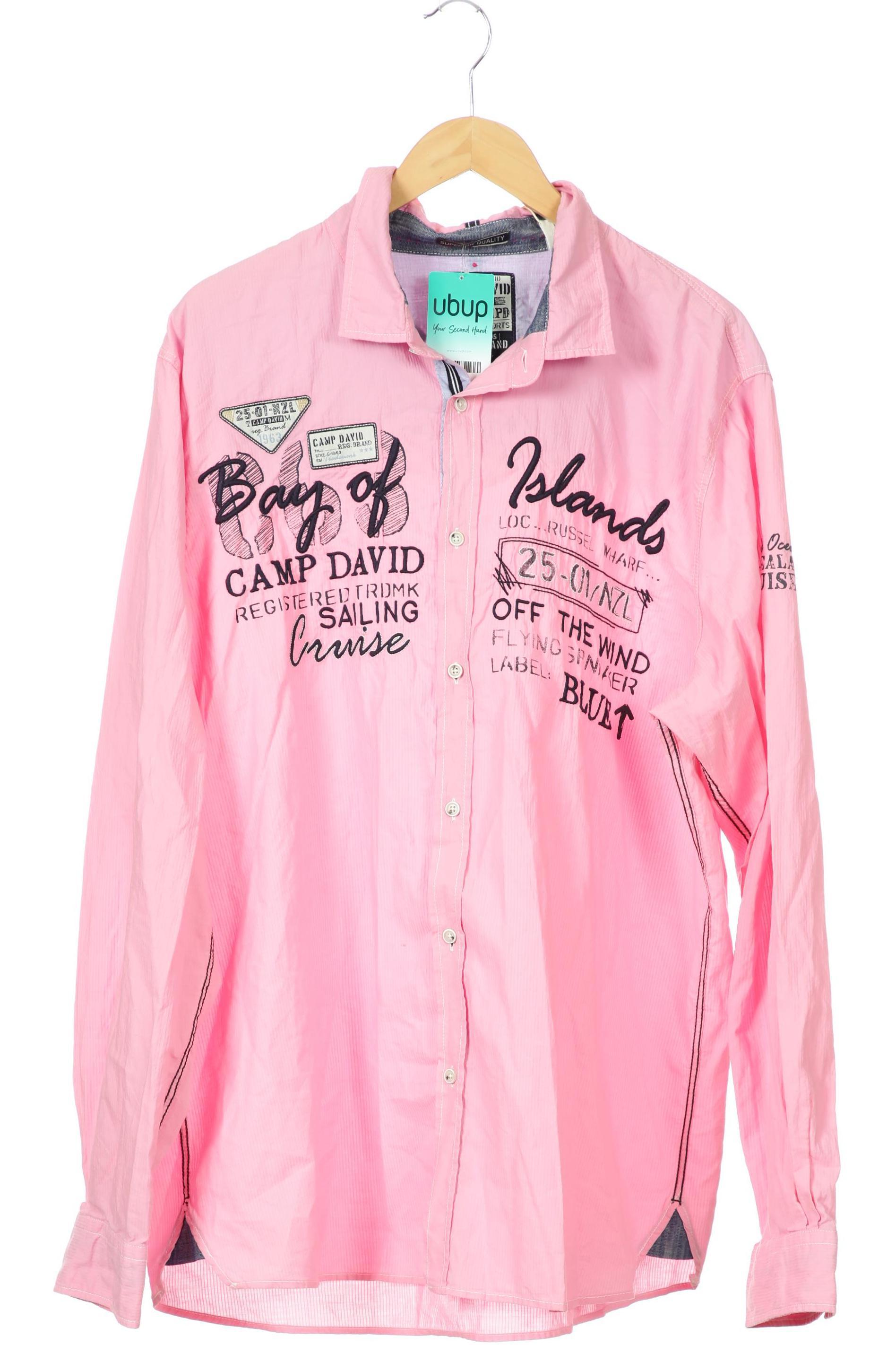

Camp David Herren Hemd, pink, Gr.