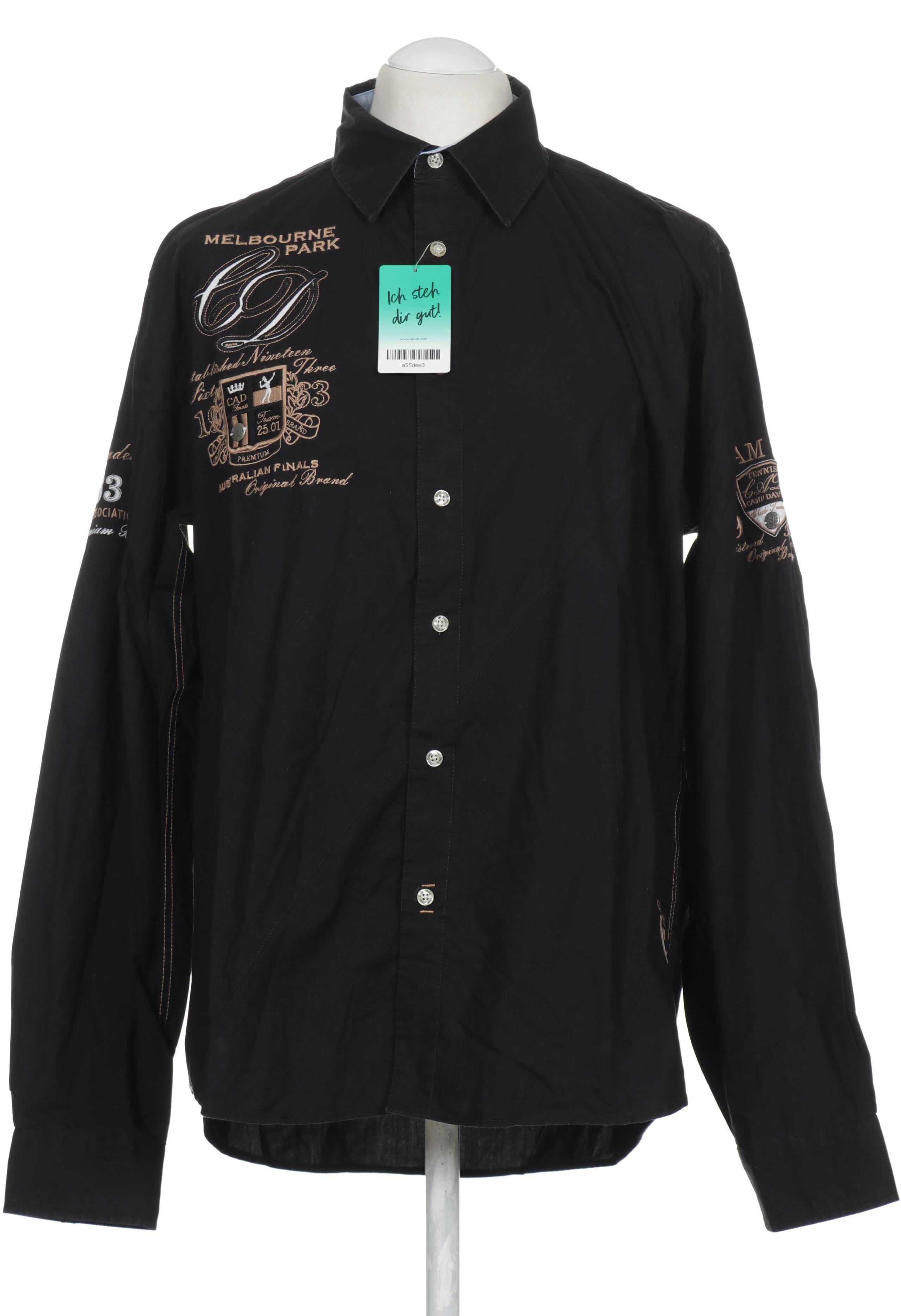 

Camp David Herren Hemd, schwarz, Gr.