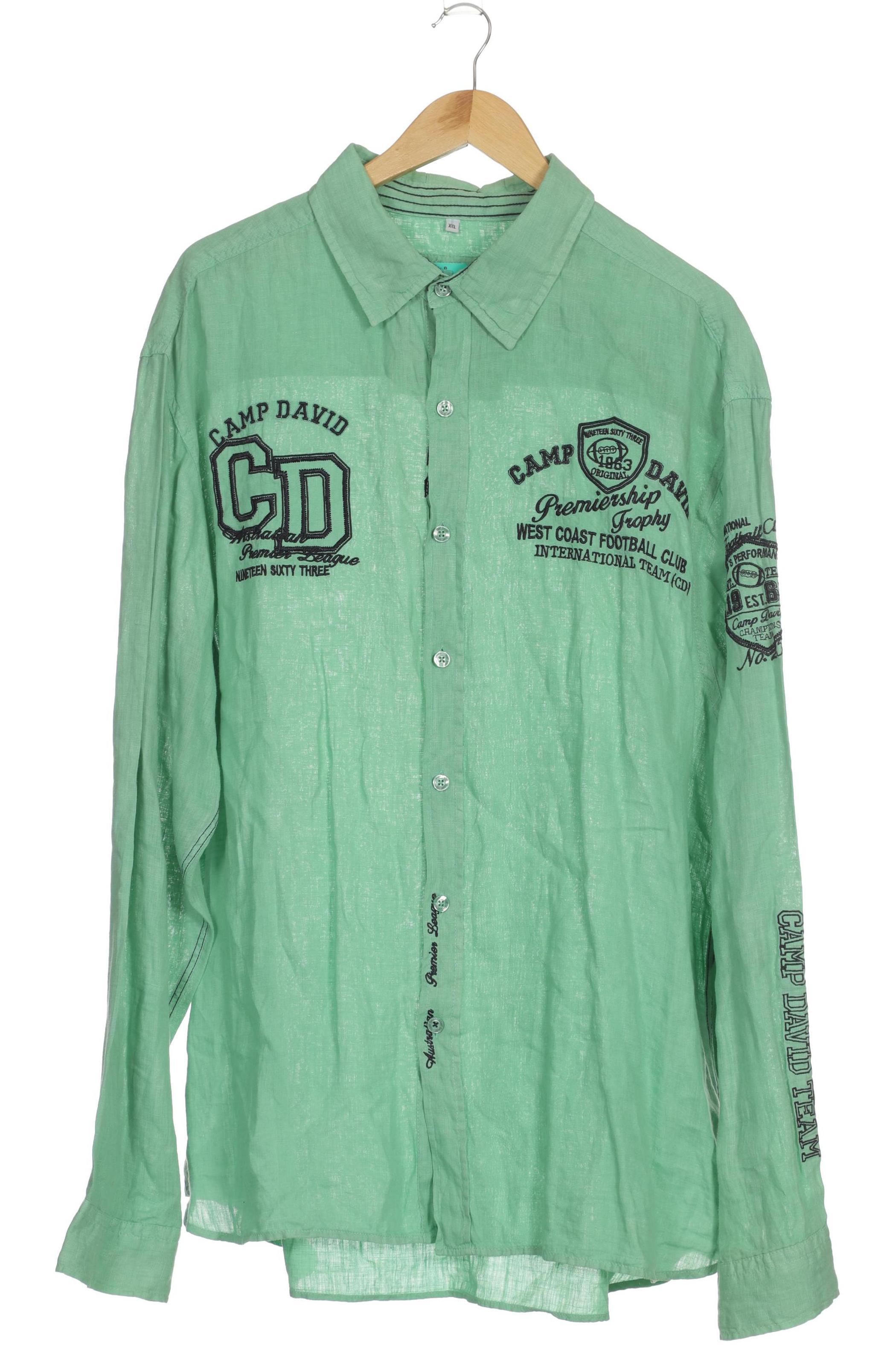 

Camp David Herren Hemd, grün, Gr.