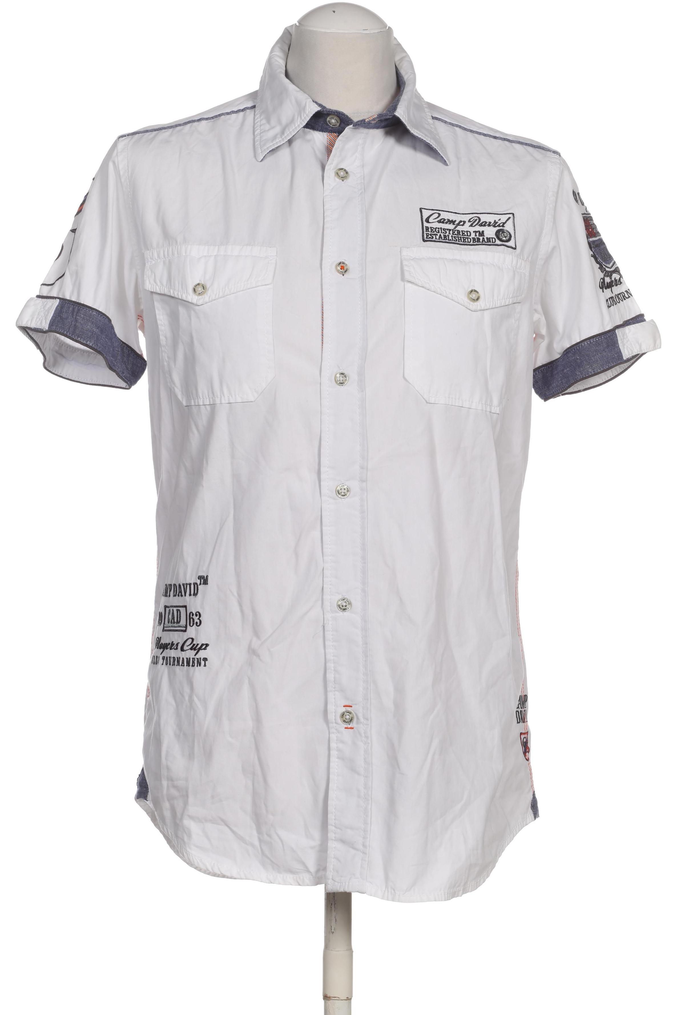 

Camp David Herren Hemd, weiß, Gr.