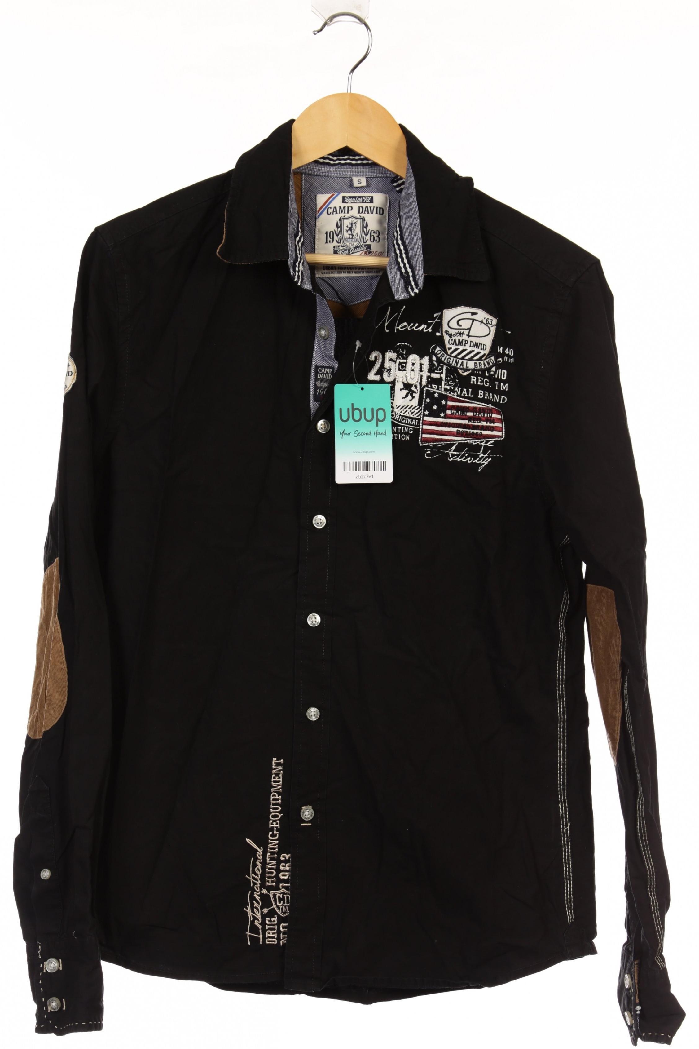 

Camp David Herren Hemd, schwarz, Gr.