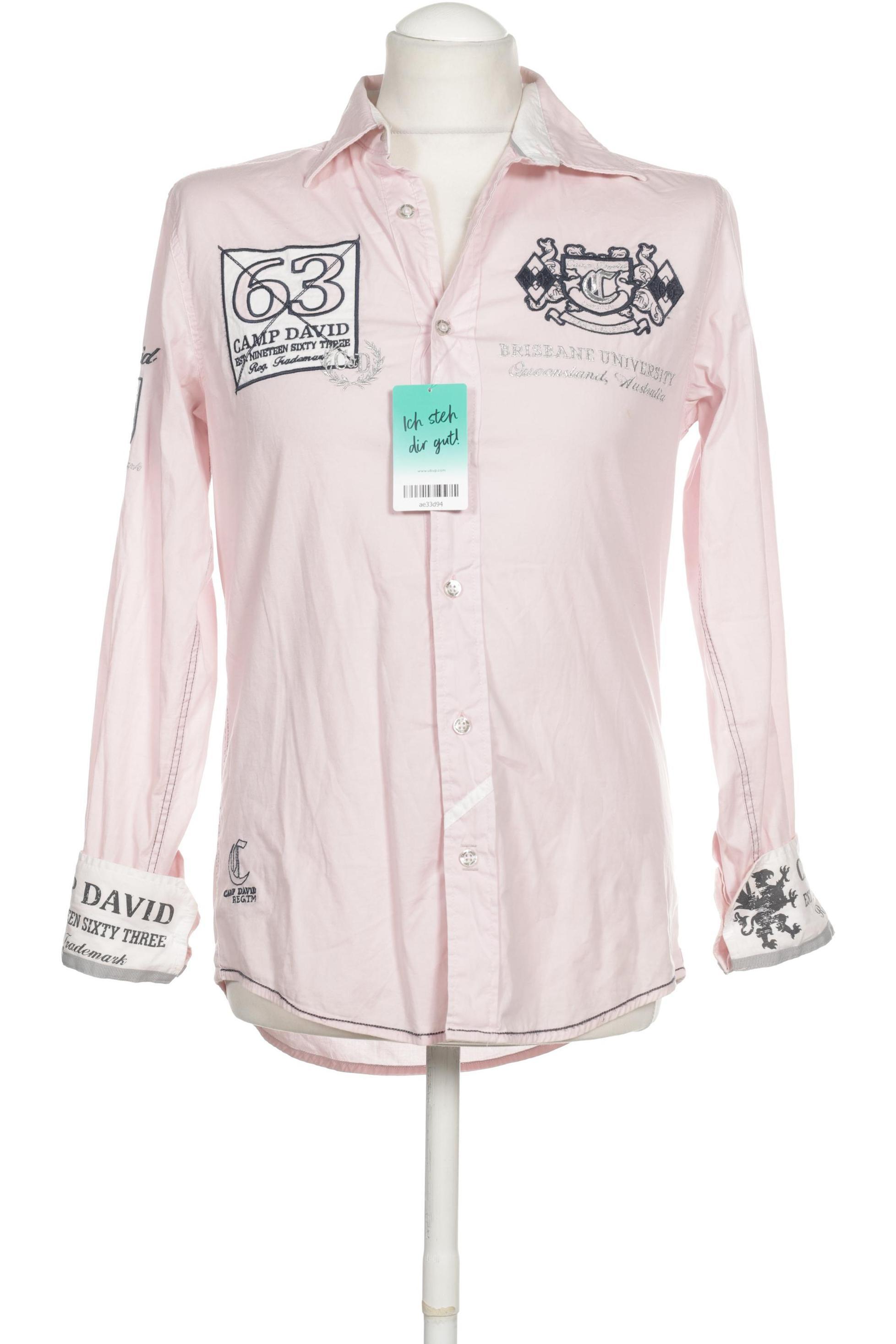 

Camp David Herren Hemd, pink, Gr.