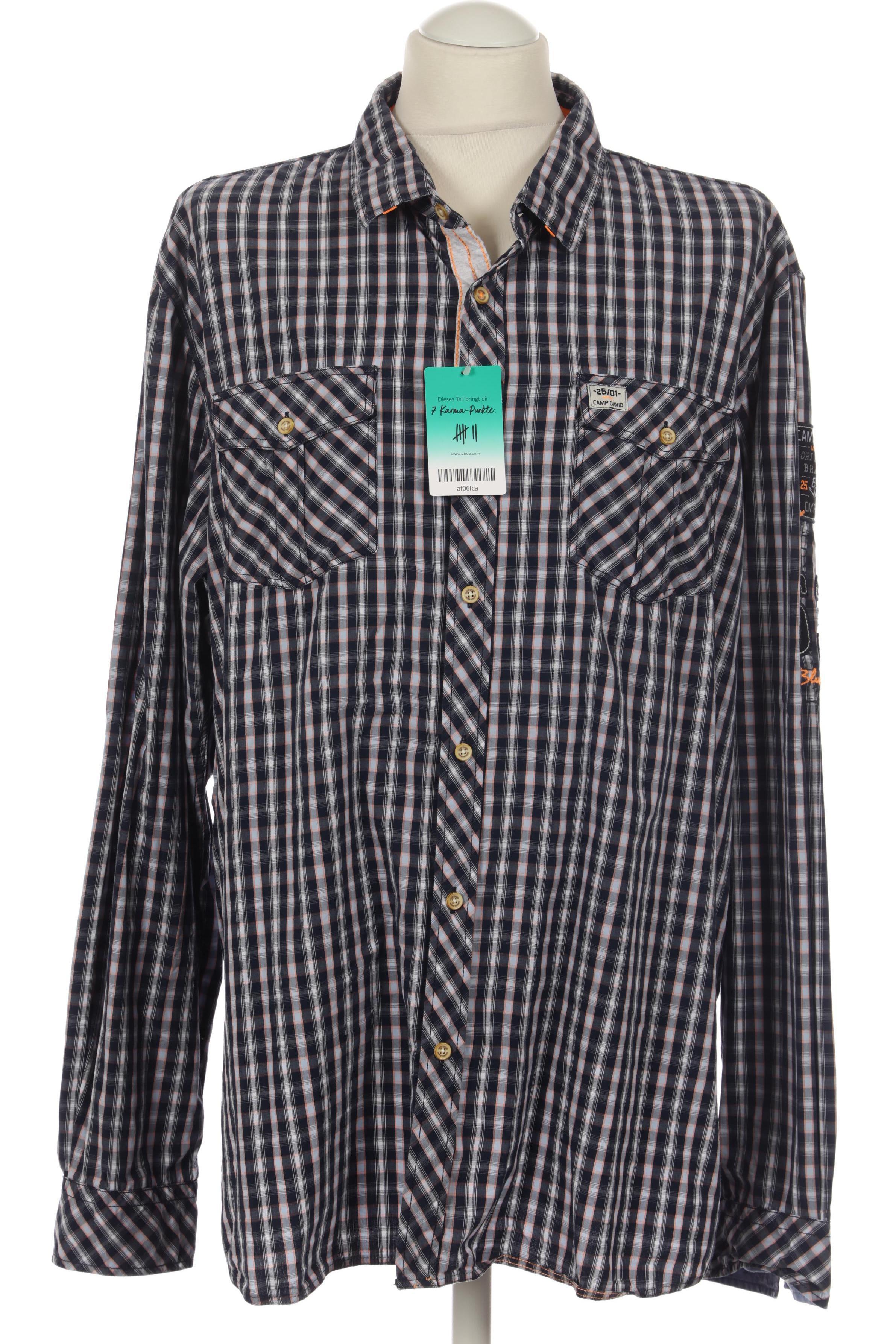 Thumbnail - Camp David Herren Hemd, blau, Gr.