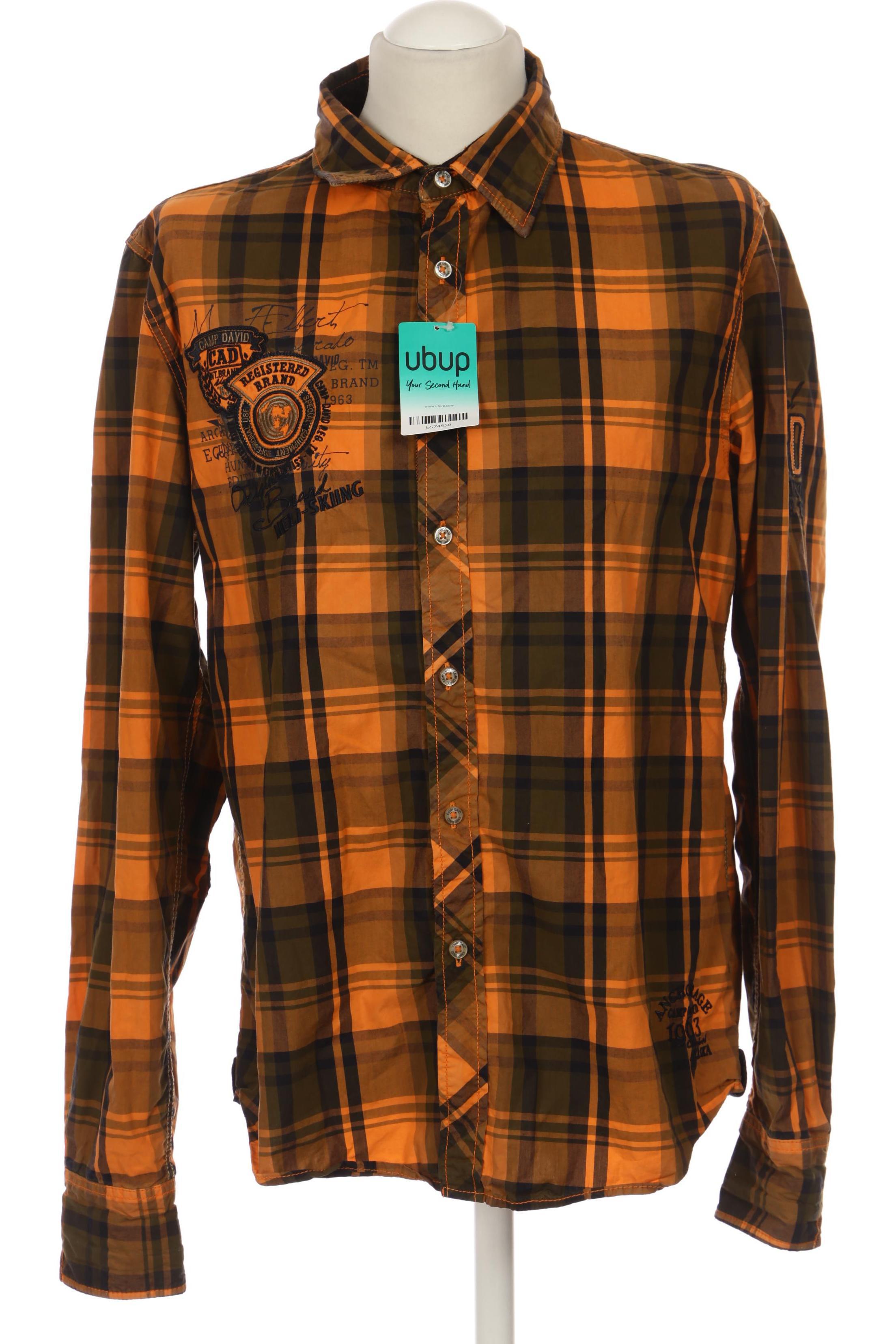 

Camp David Herren Hemd, orange, Gr.