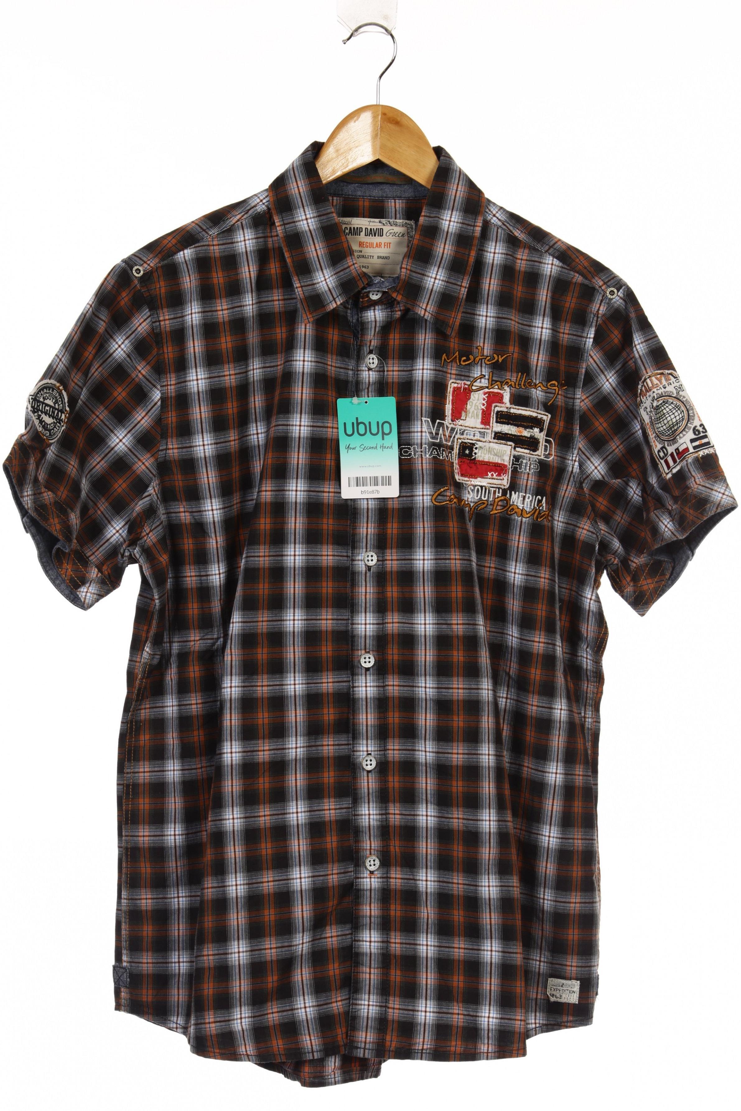 

Camp David Herren Hemd, grau, Gr.