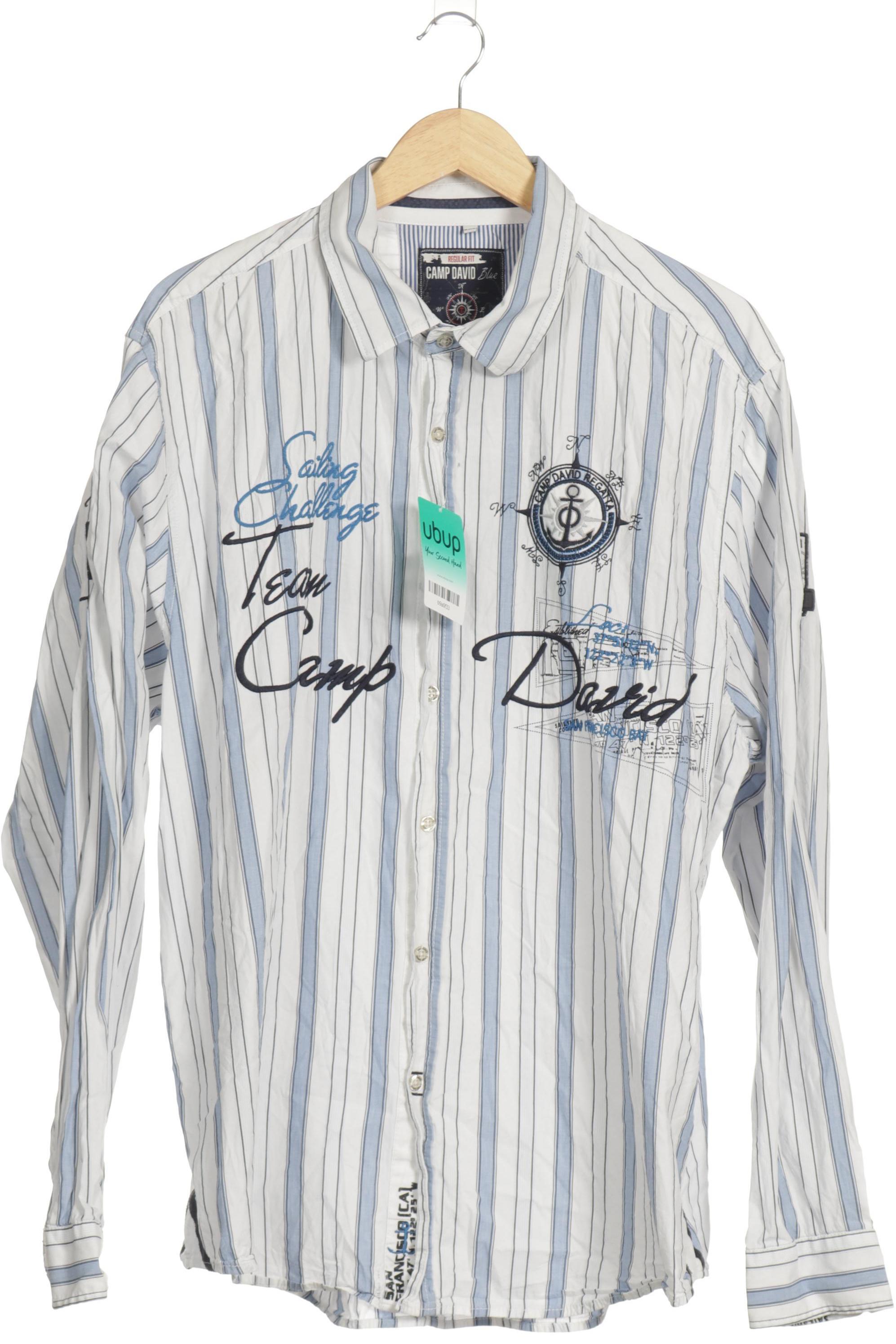 Thumbnail - Camp David Herren Hemd, weiß, Gr.