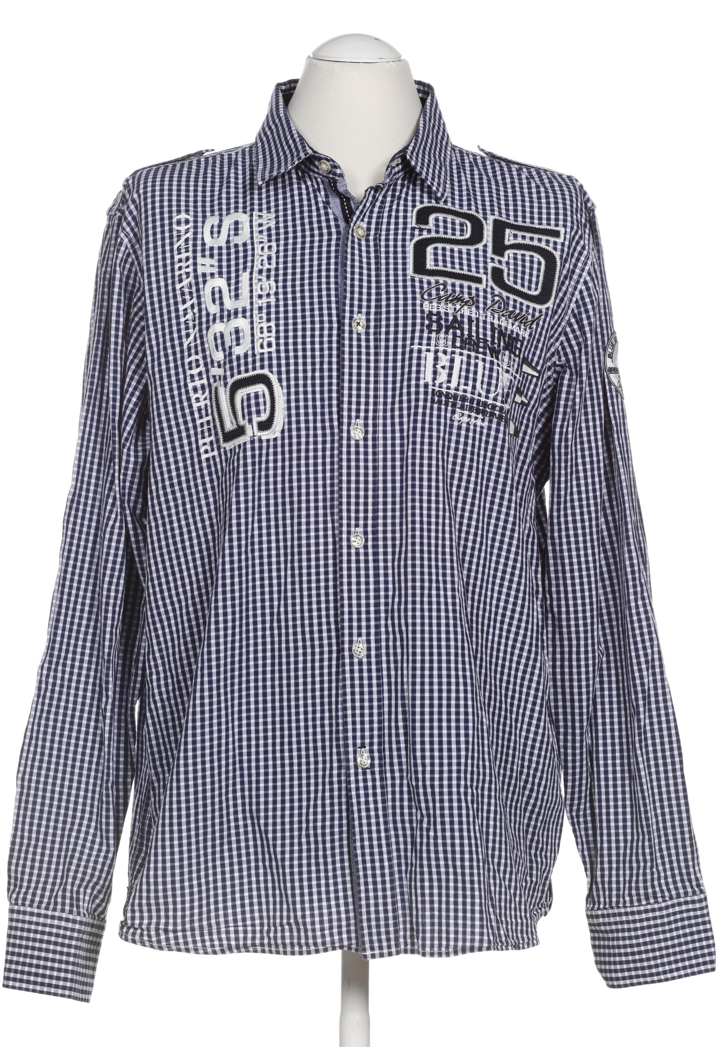 

Camp David Herren Hemd, blau, Gr.