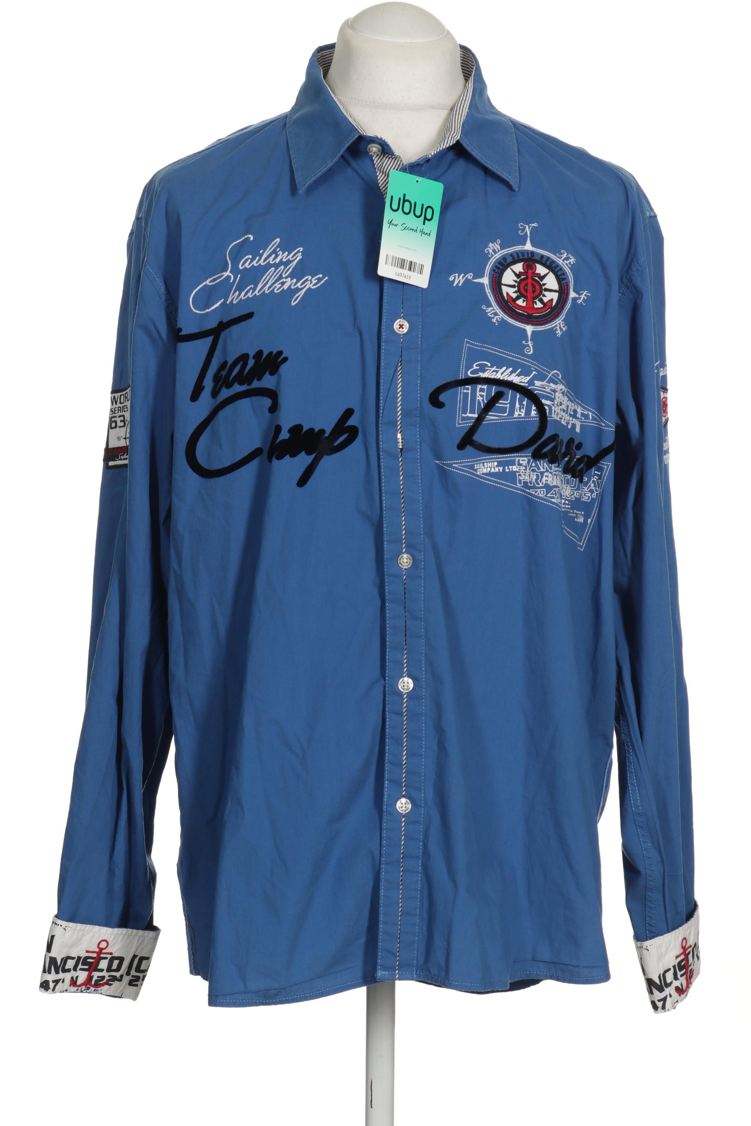 

Camp David Herren Hemd, blau, Gr.