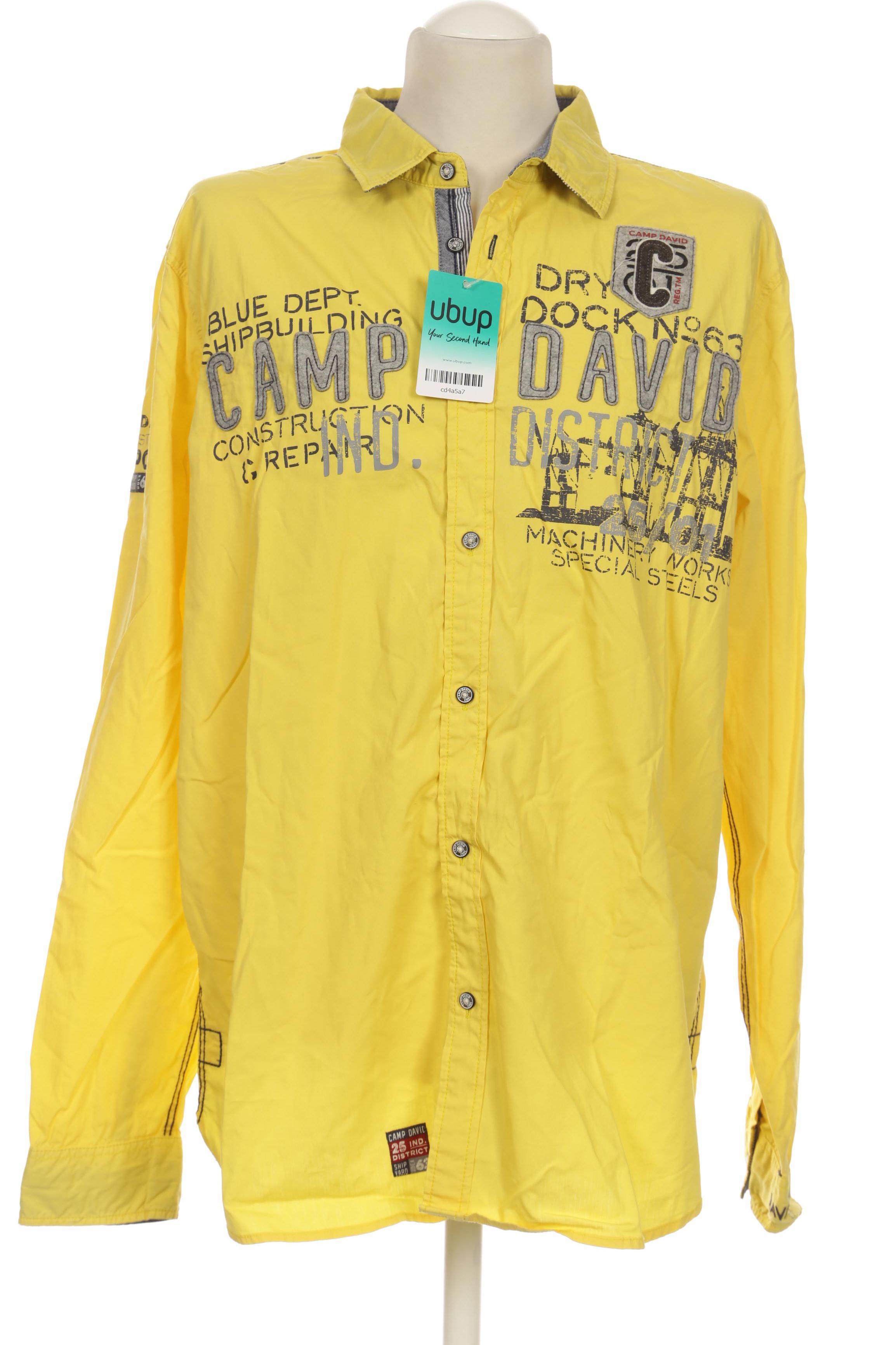 

Camp David Herren Hemd, gelb, Gr.