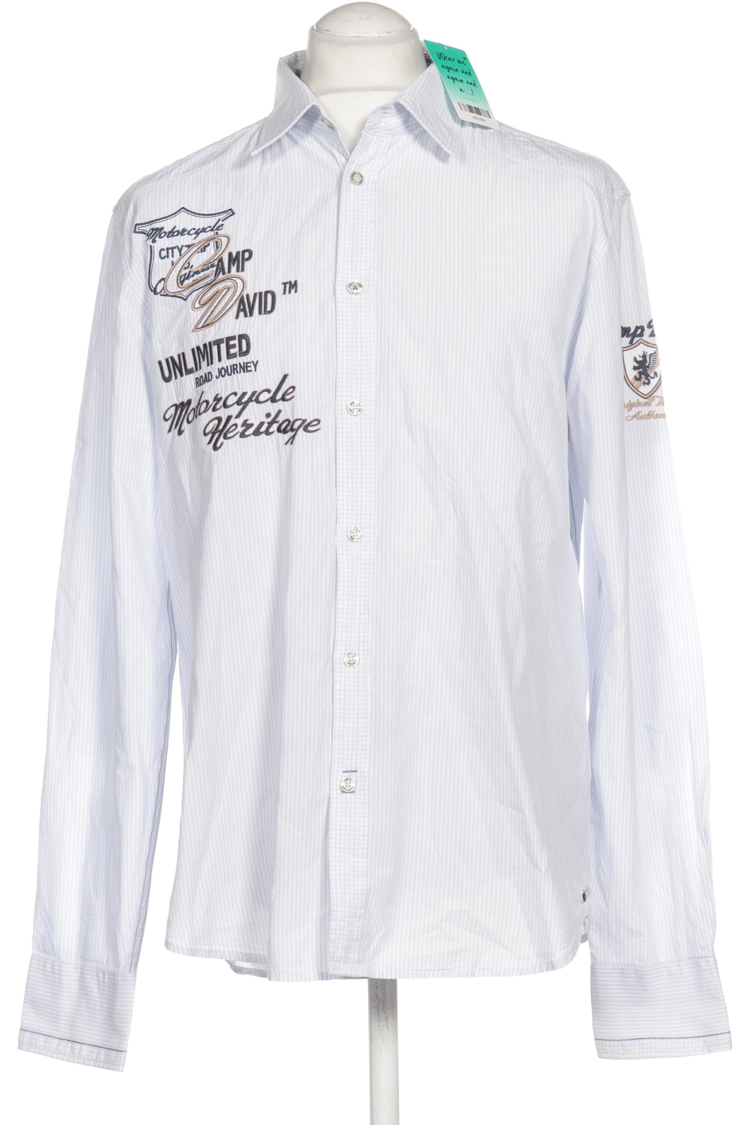 

Camp David Herren Hemd, weiß, Gr.