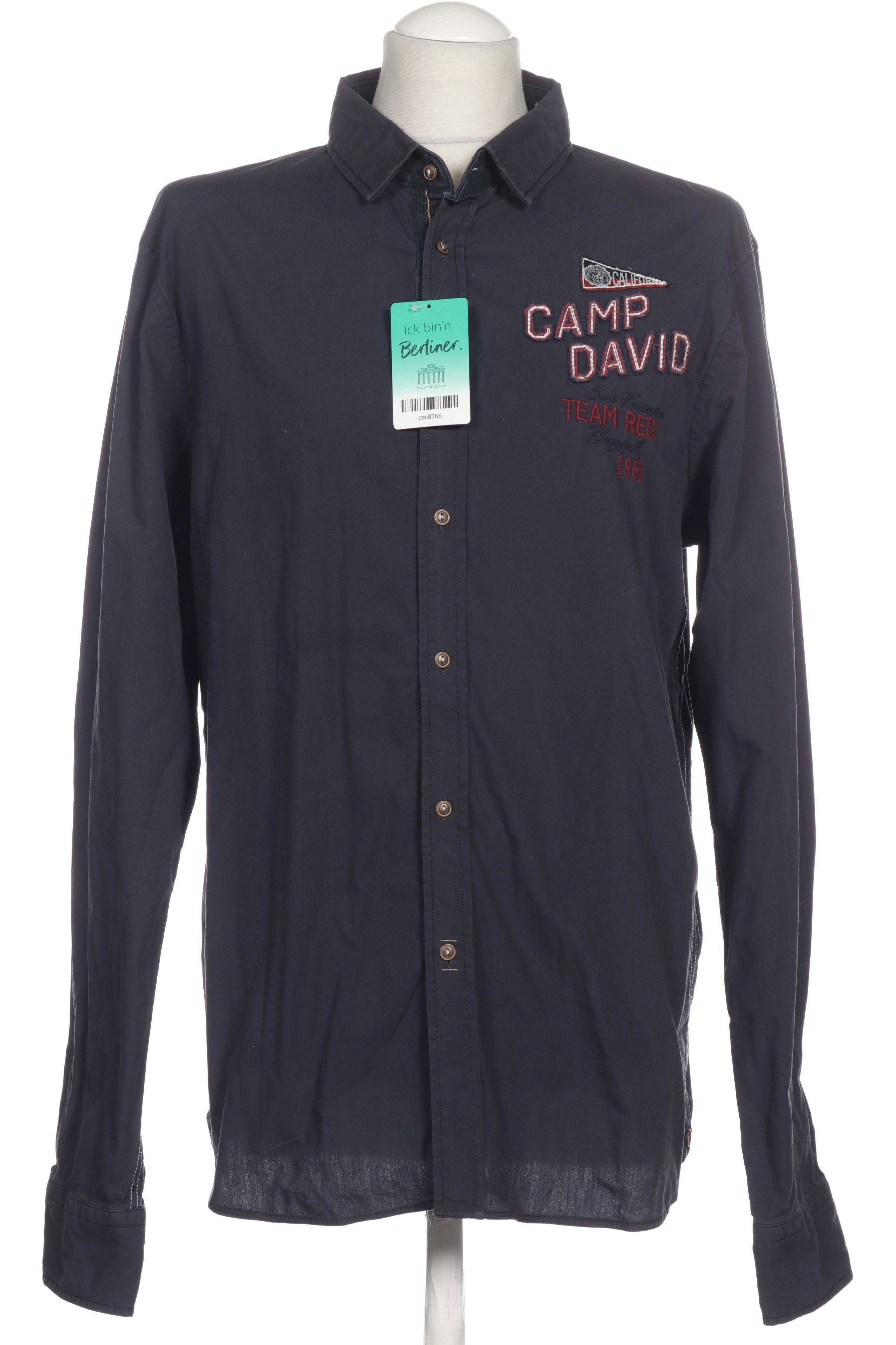 

Camp David Herren Hemd, blau, Gr.