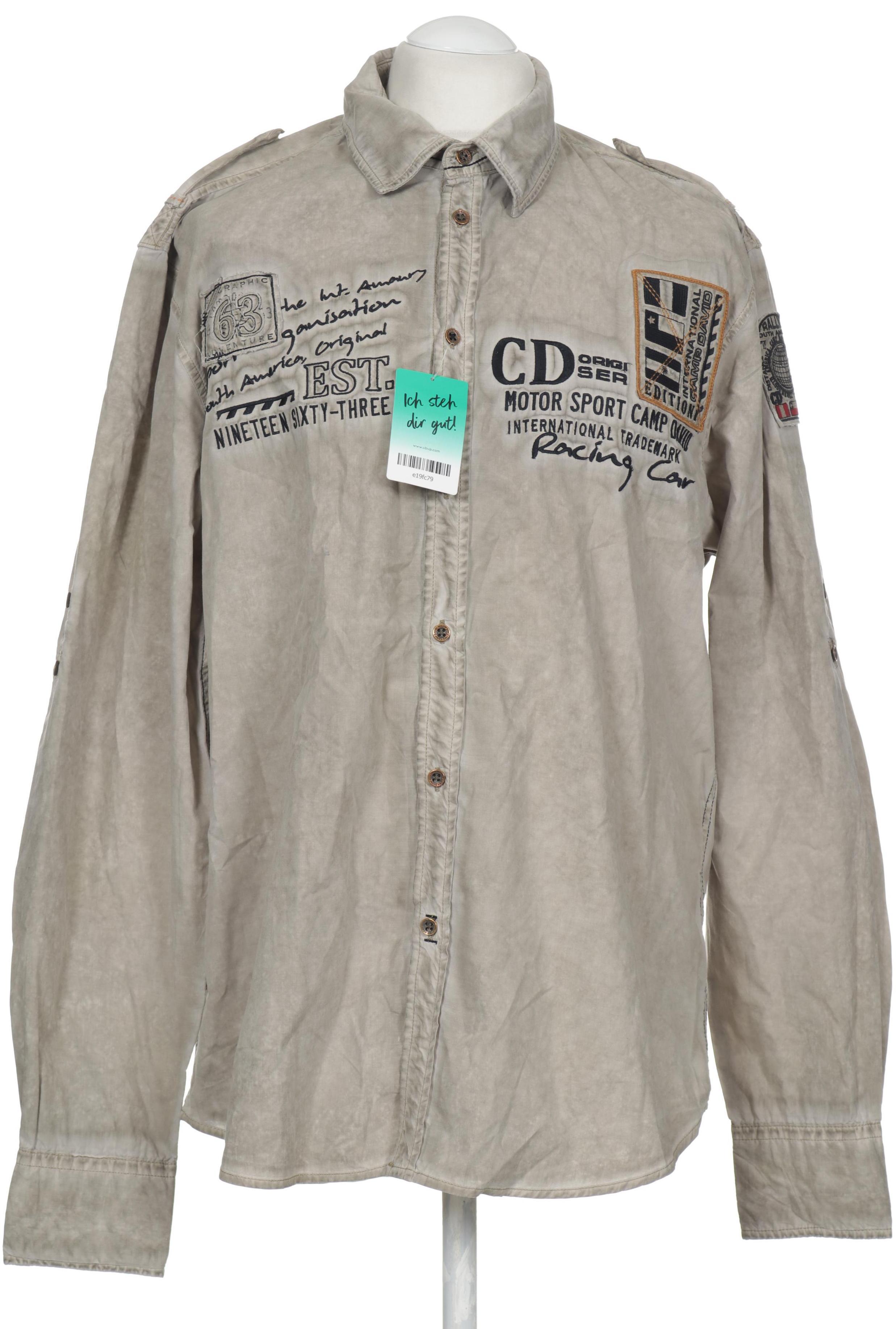 

Camp David Herren Hemd, beige, Gr.