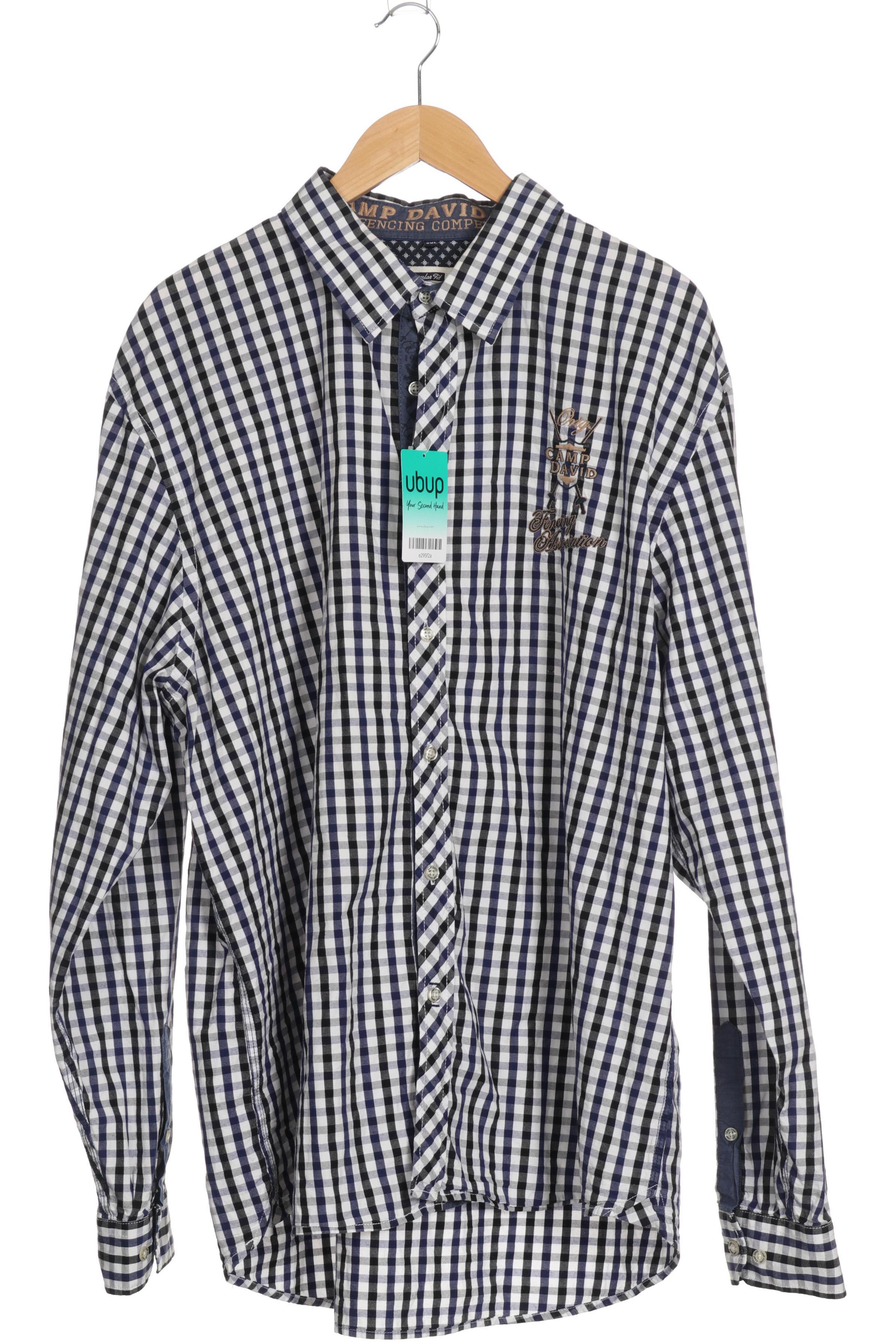 

Camp David Herren Hemd, blau, Gr.