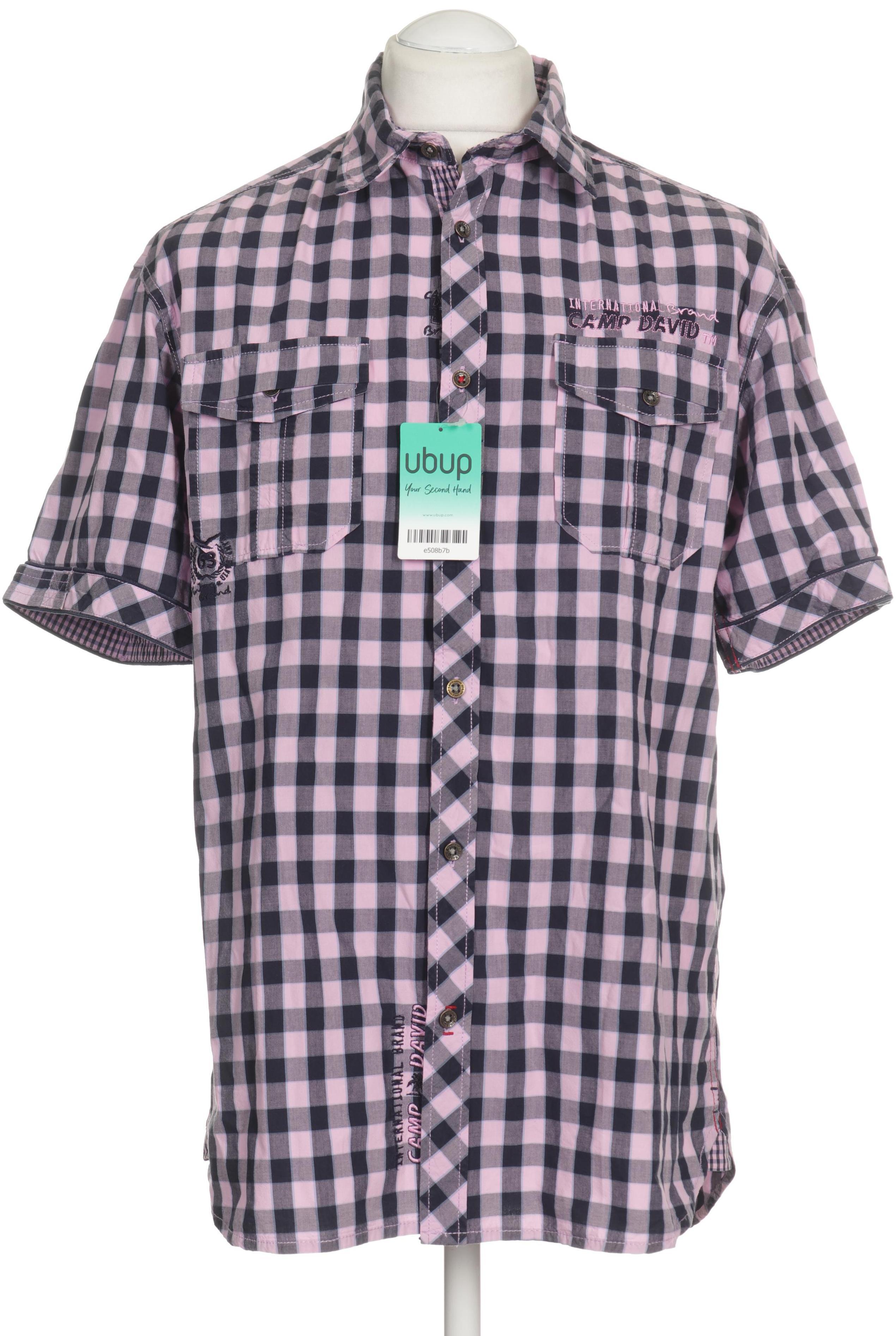 

Camp David Herren Hemd, lila, Gr.