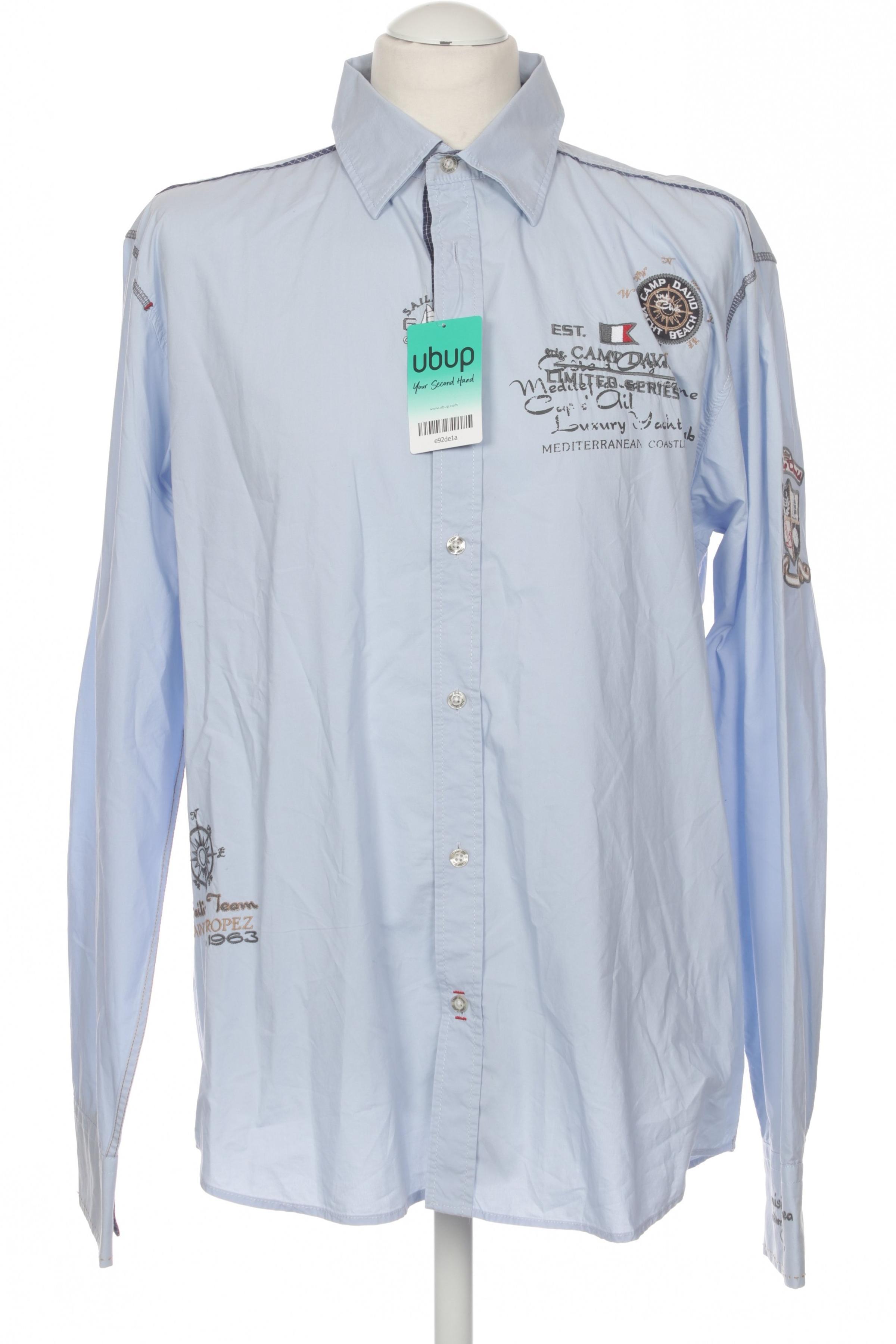 

Camp David Herren Hemd, blau, Gr.