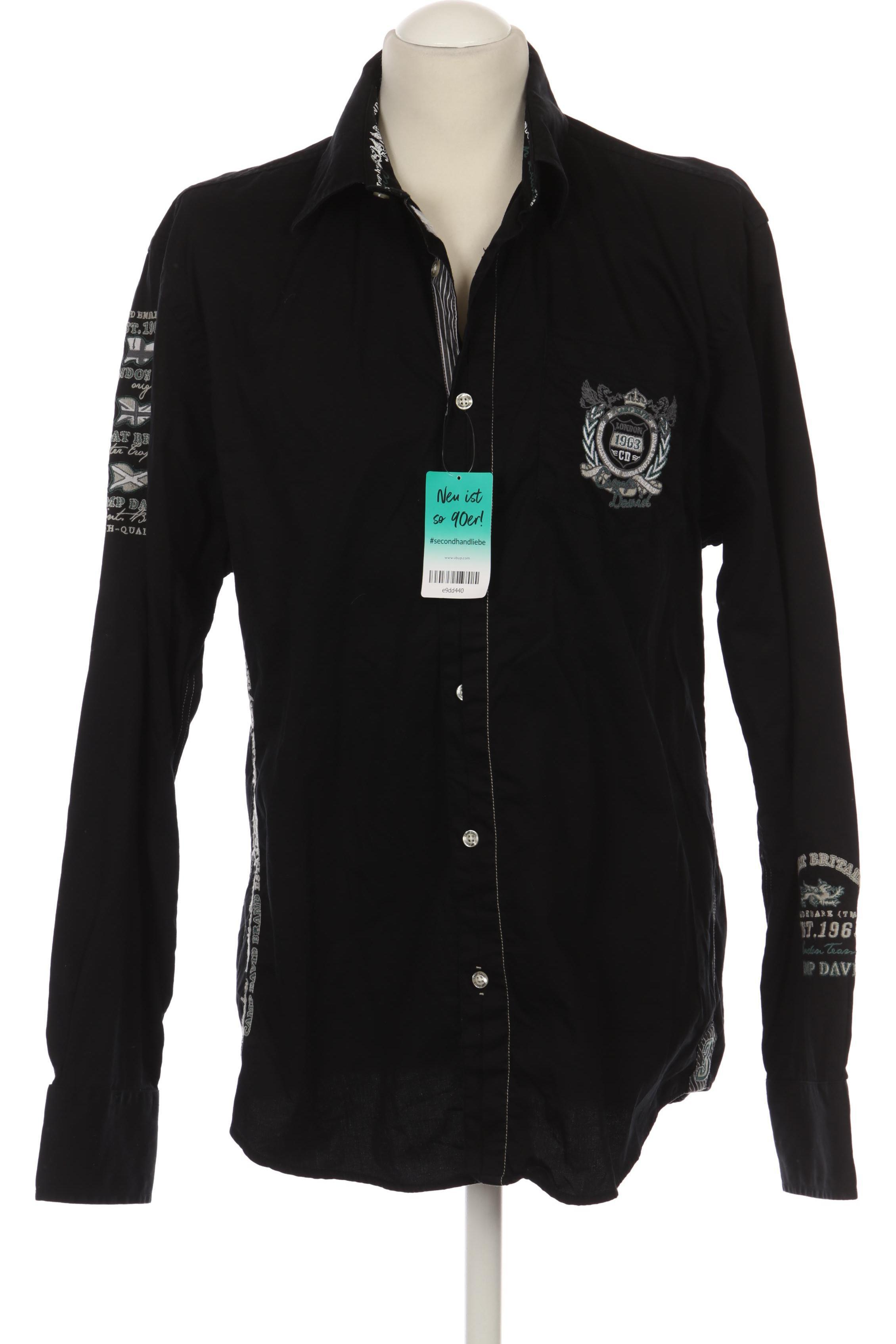 

Camp David Herren Hemd, schwarz, Gr.