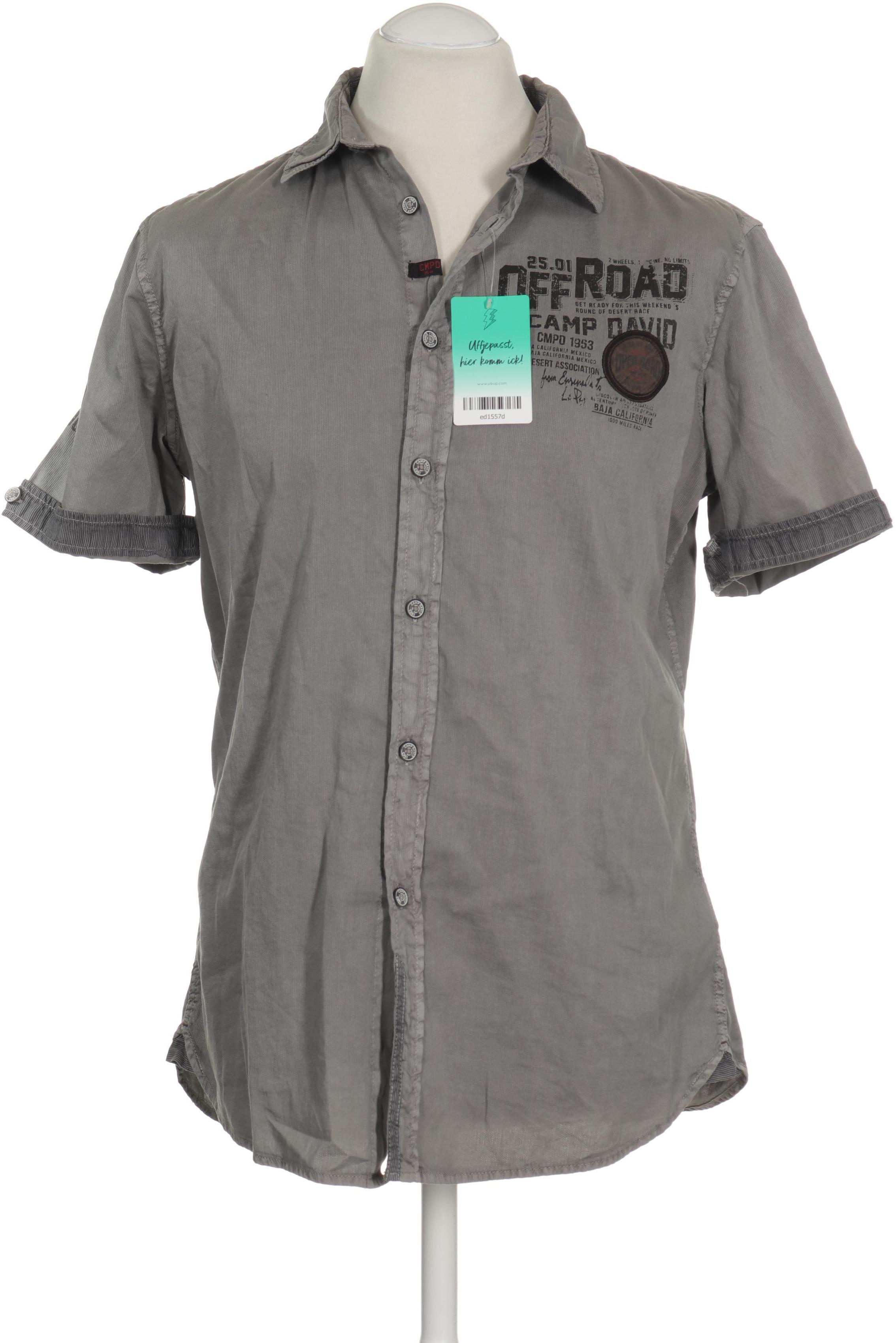 

Camp David Herren Hemd, grau, Gr.