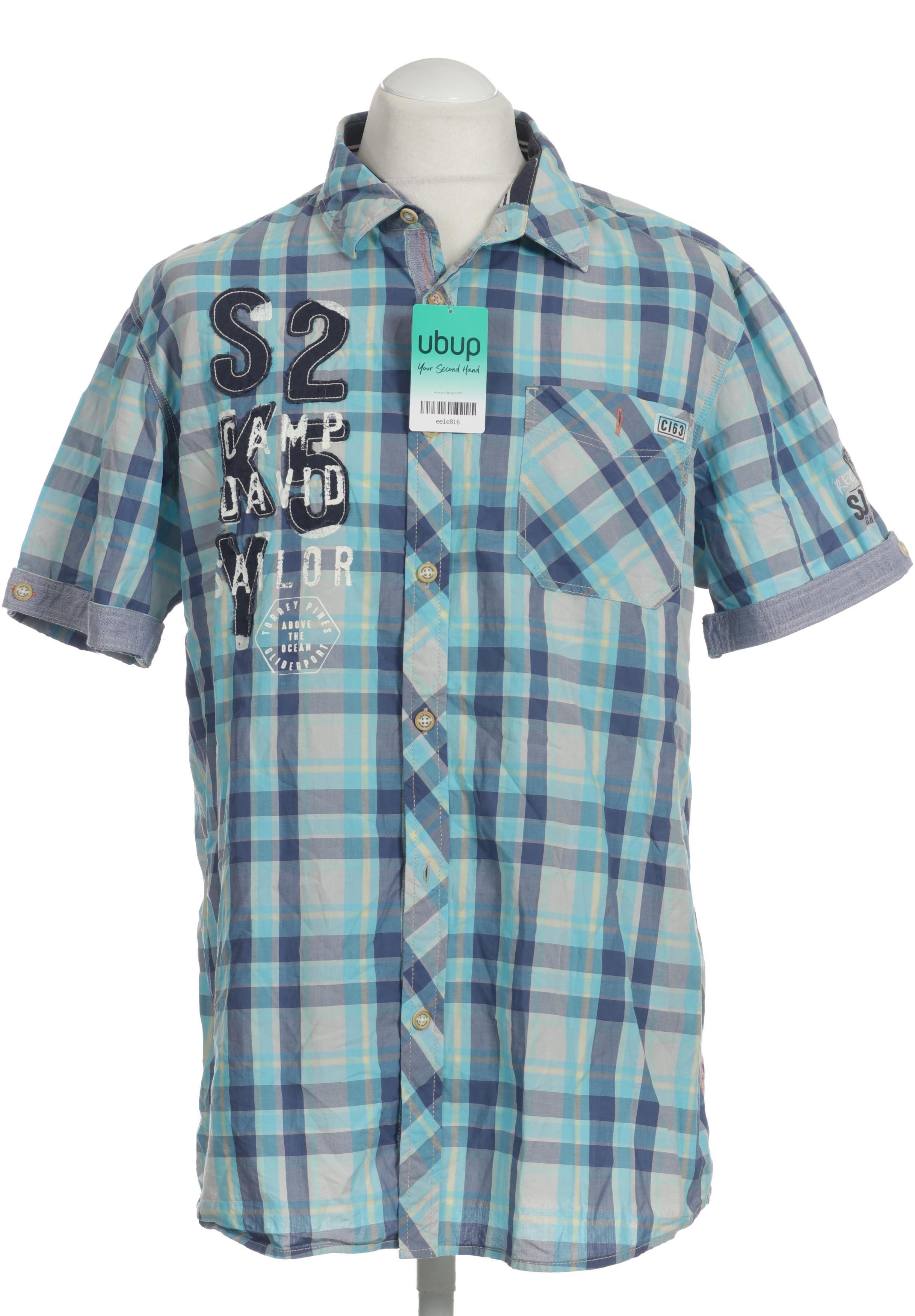 

Camp David Herren Hemd, blau, Gr.