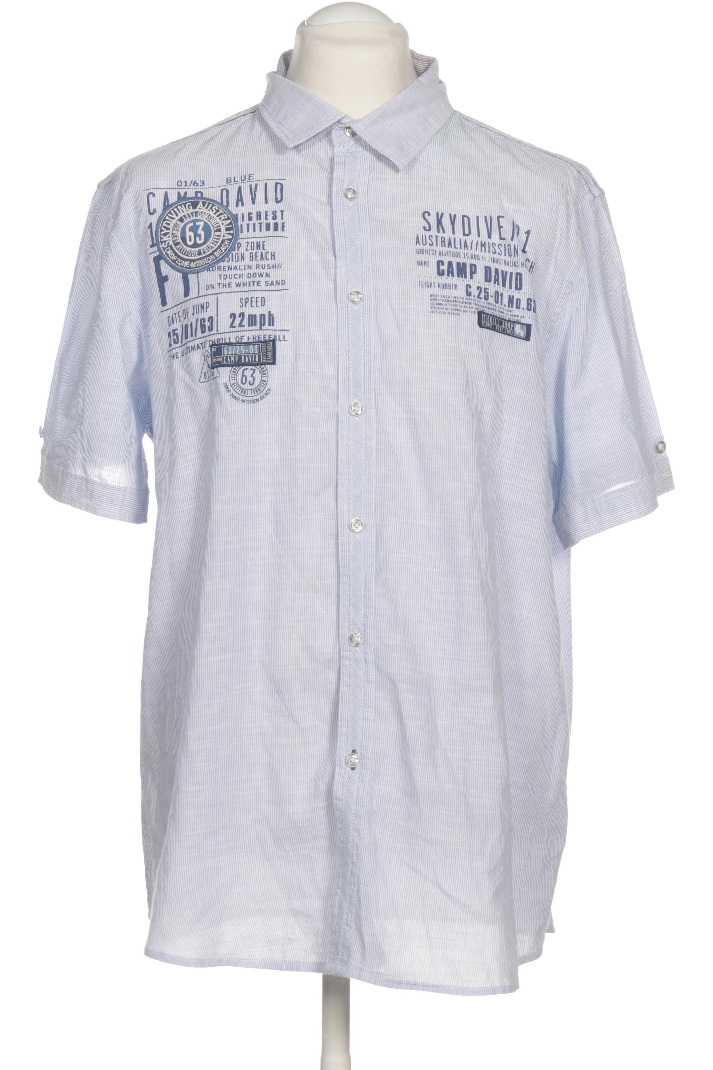 

Camp David Herren Hemd, blau, Gr.