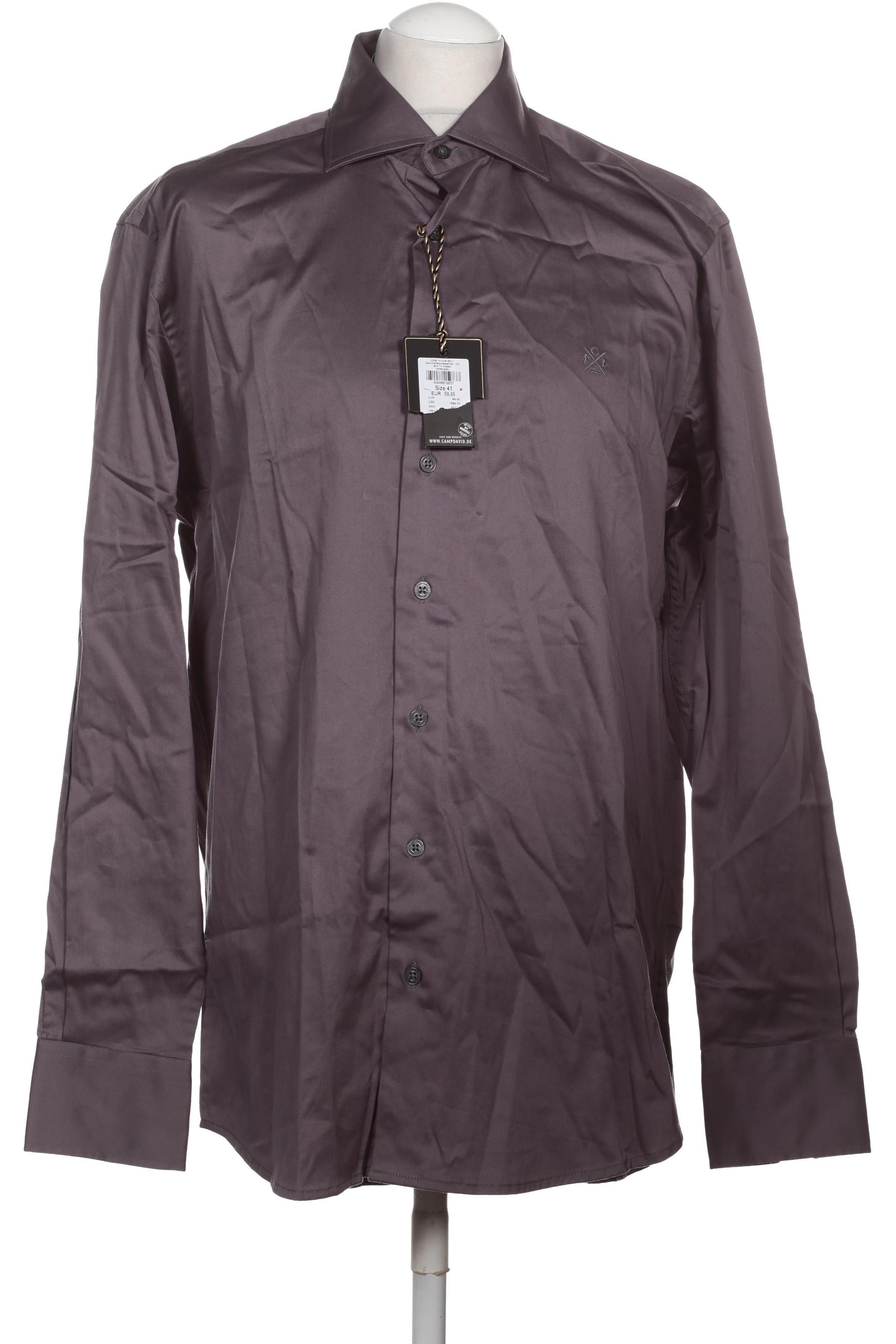 

Camp David Herren Hemd, grau, Gr.