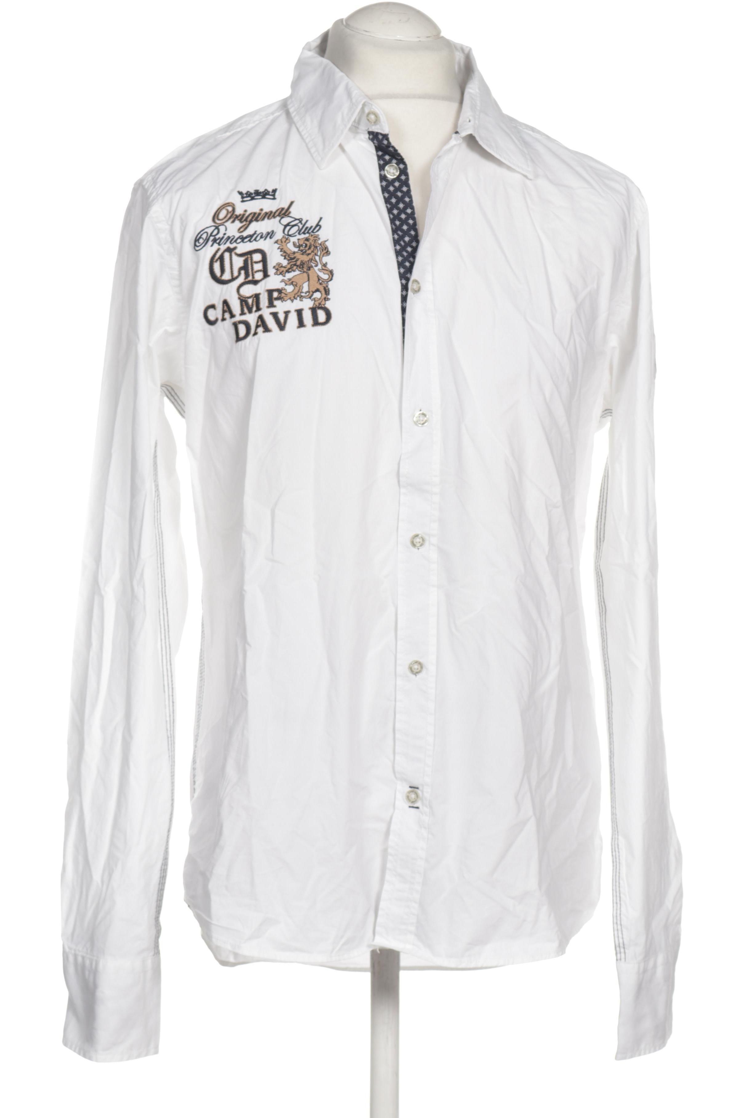 

Camp David Herren Hemd, weiß, Gr.