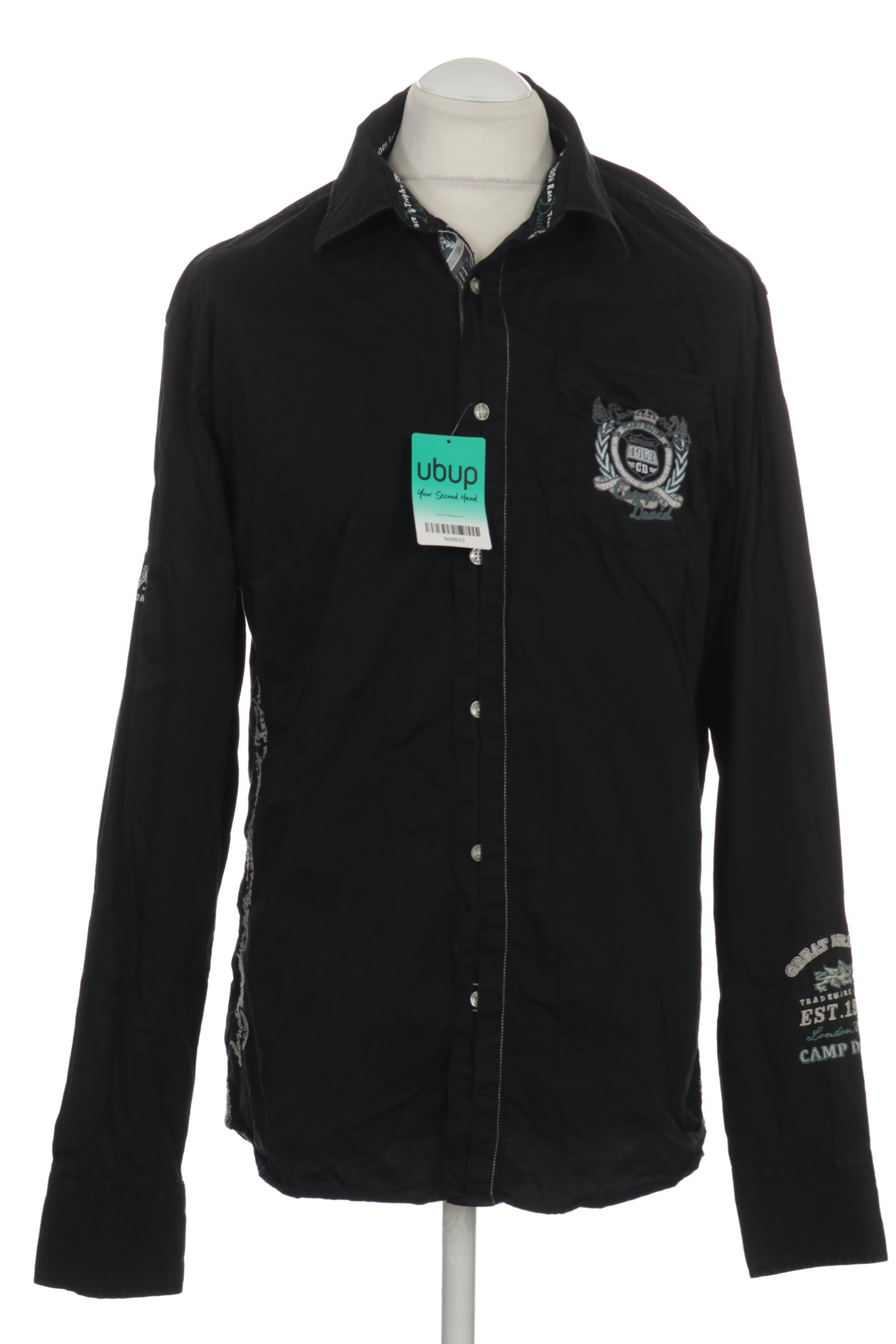 

Camp David Herren Hemd, schwarz, Gr.