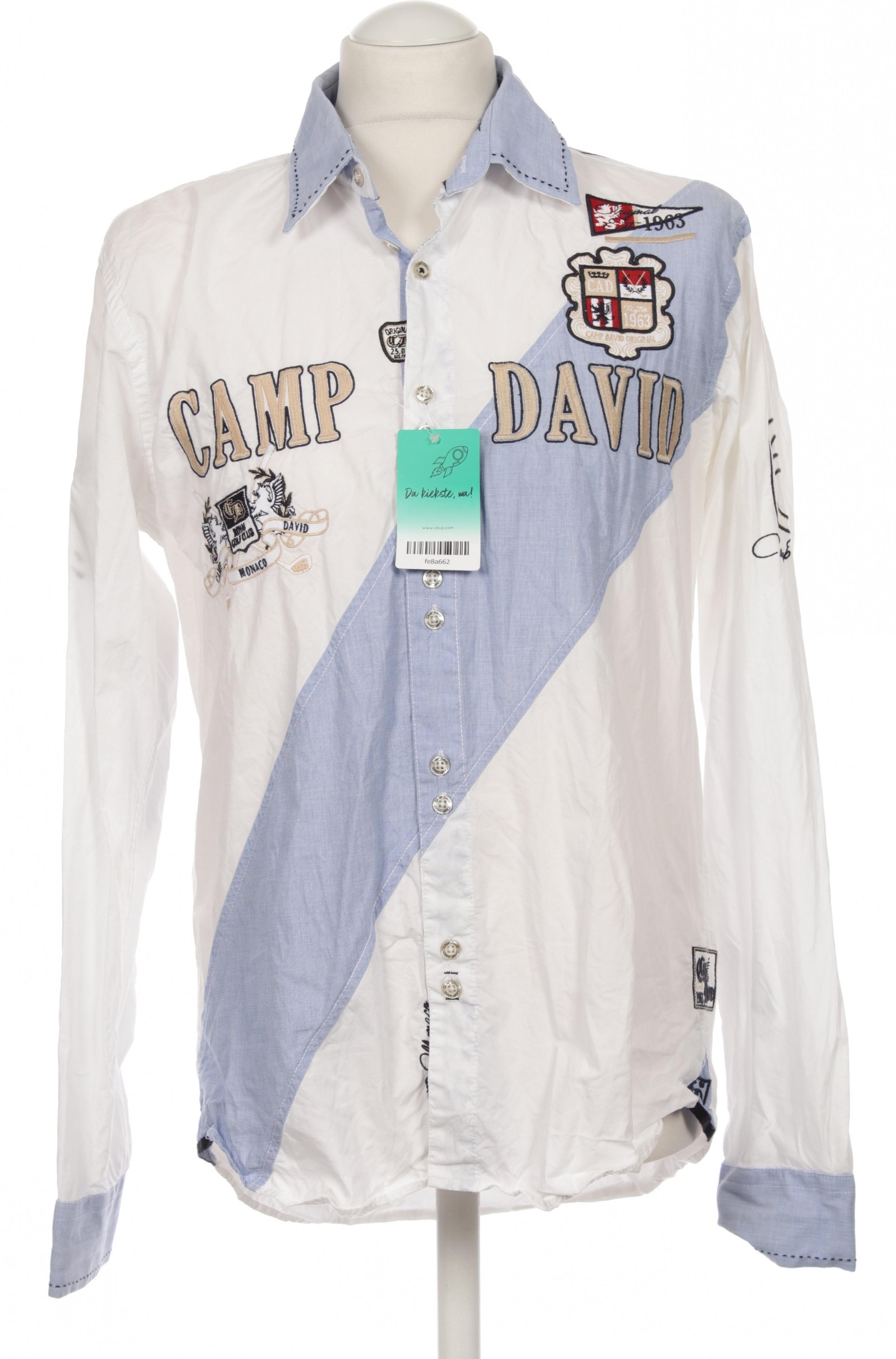 

Camp David Herren Hemd, weiß, Gr.