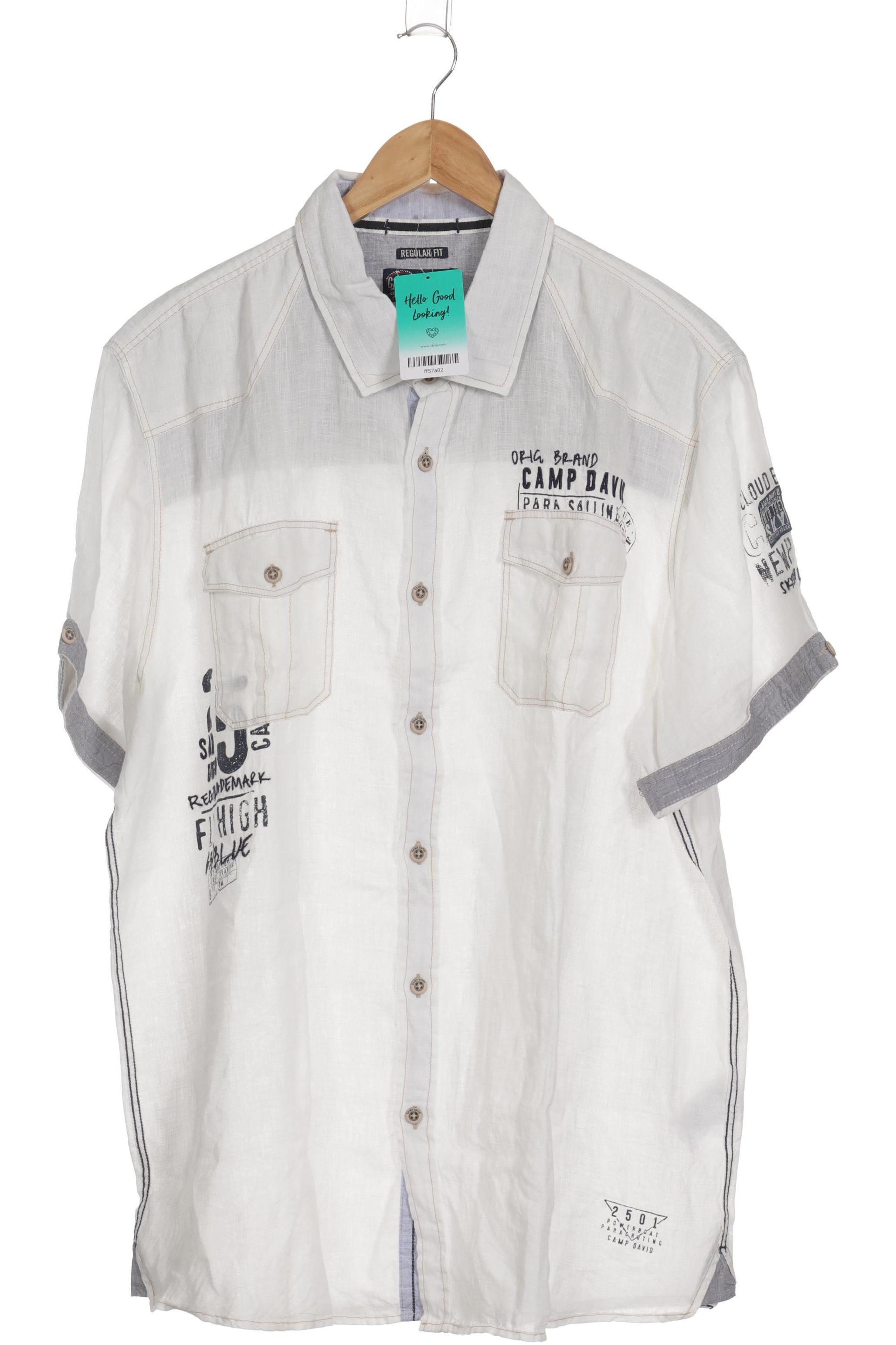 

Camp David Herren Hemd, weiß, Gr.