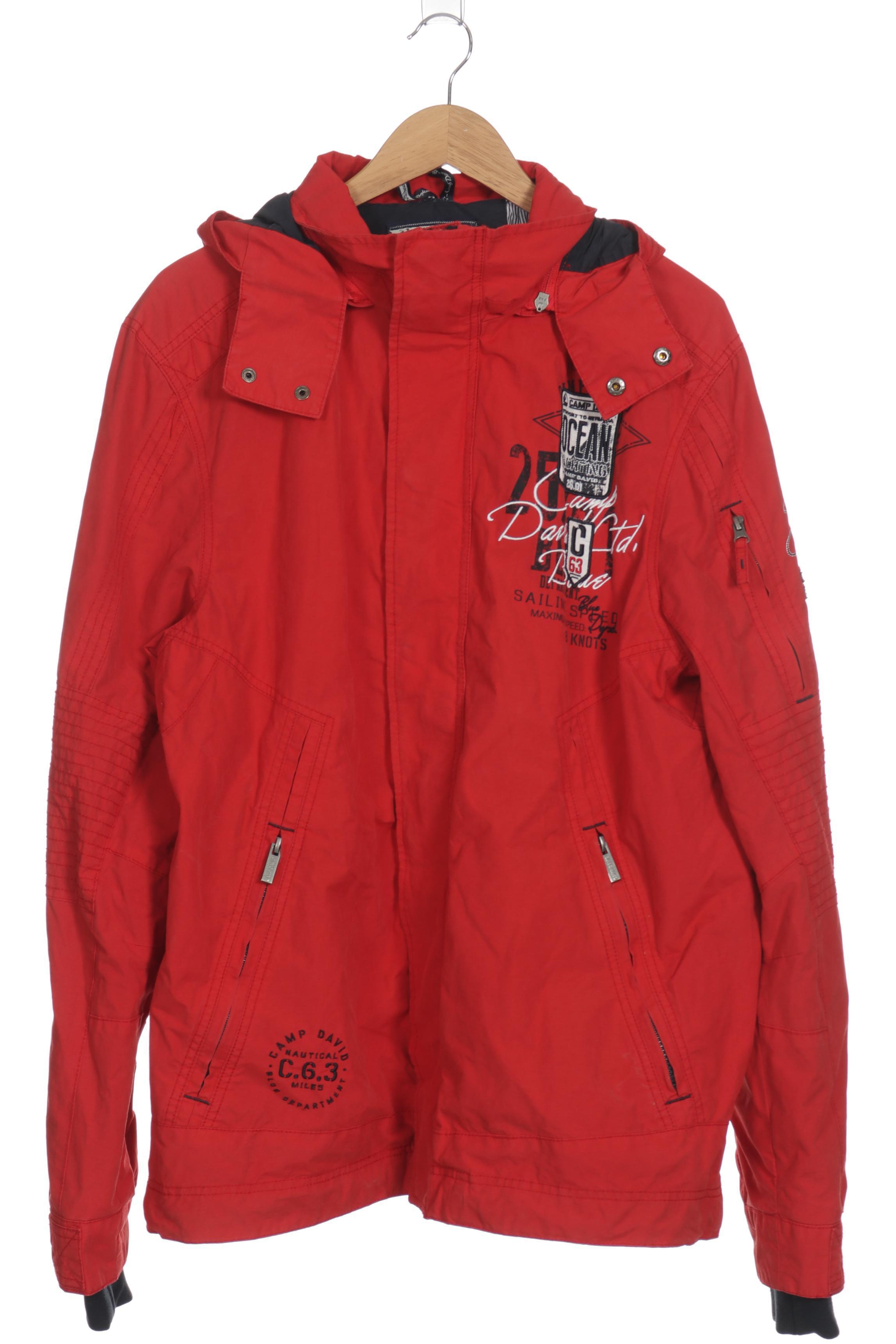 

Camp David Herren Jacke, rot, Gr.