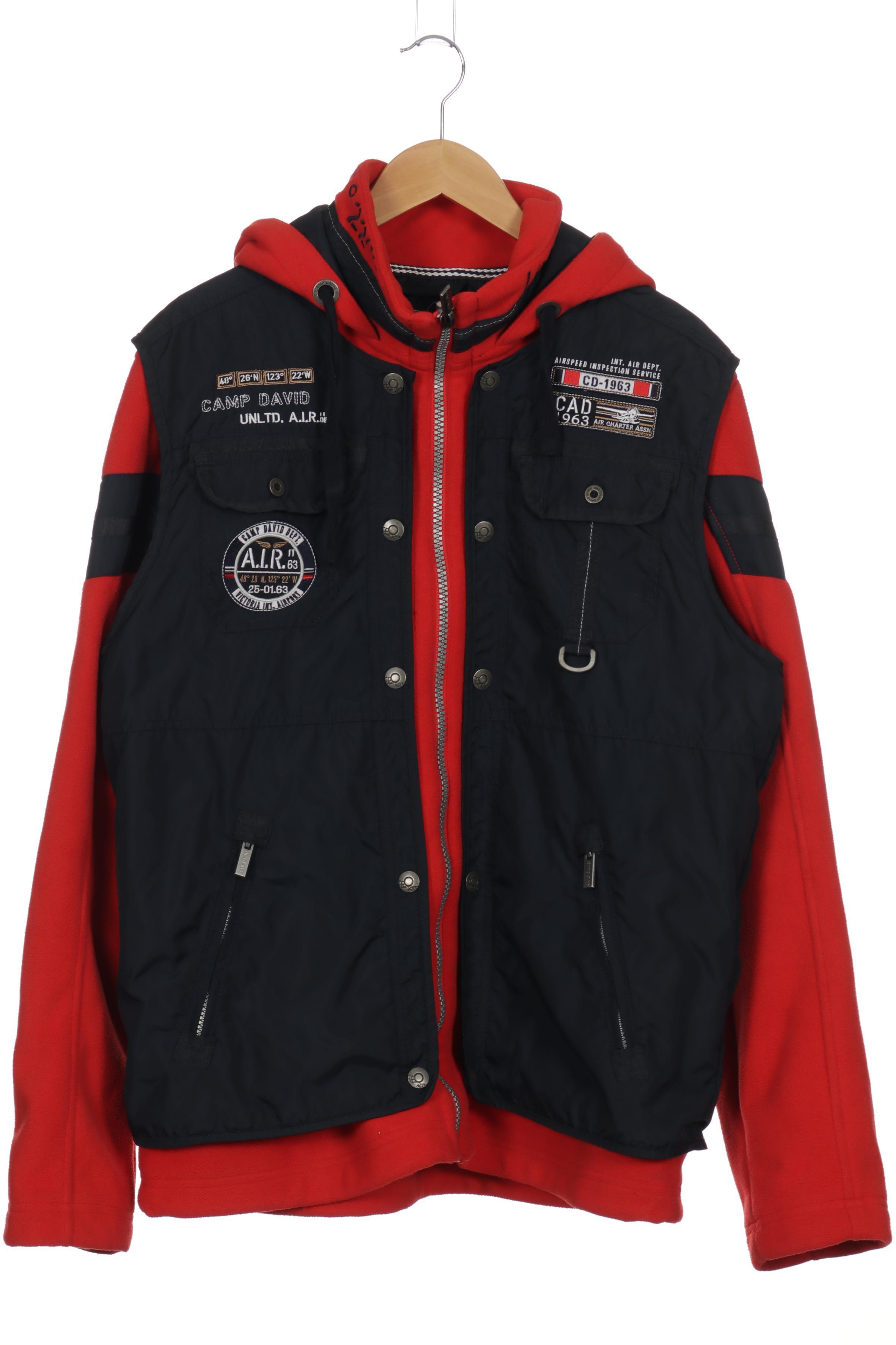 

Camp David Herren Jacke, rot, Gr.