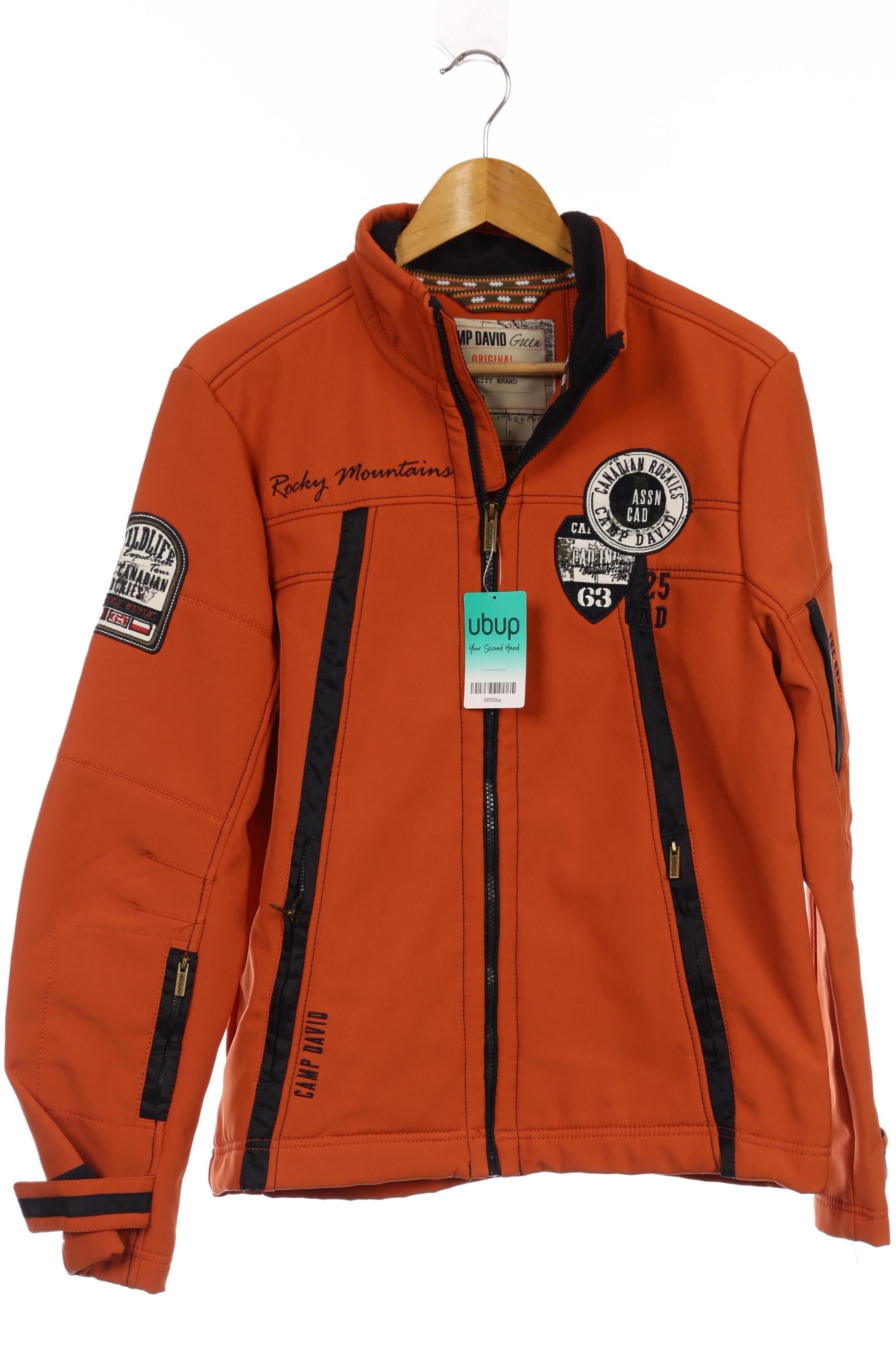 

Camp David Herren Jacke, orange, Gr.