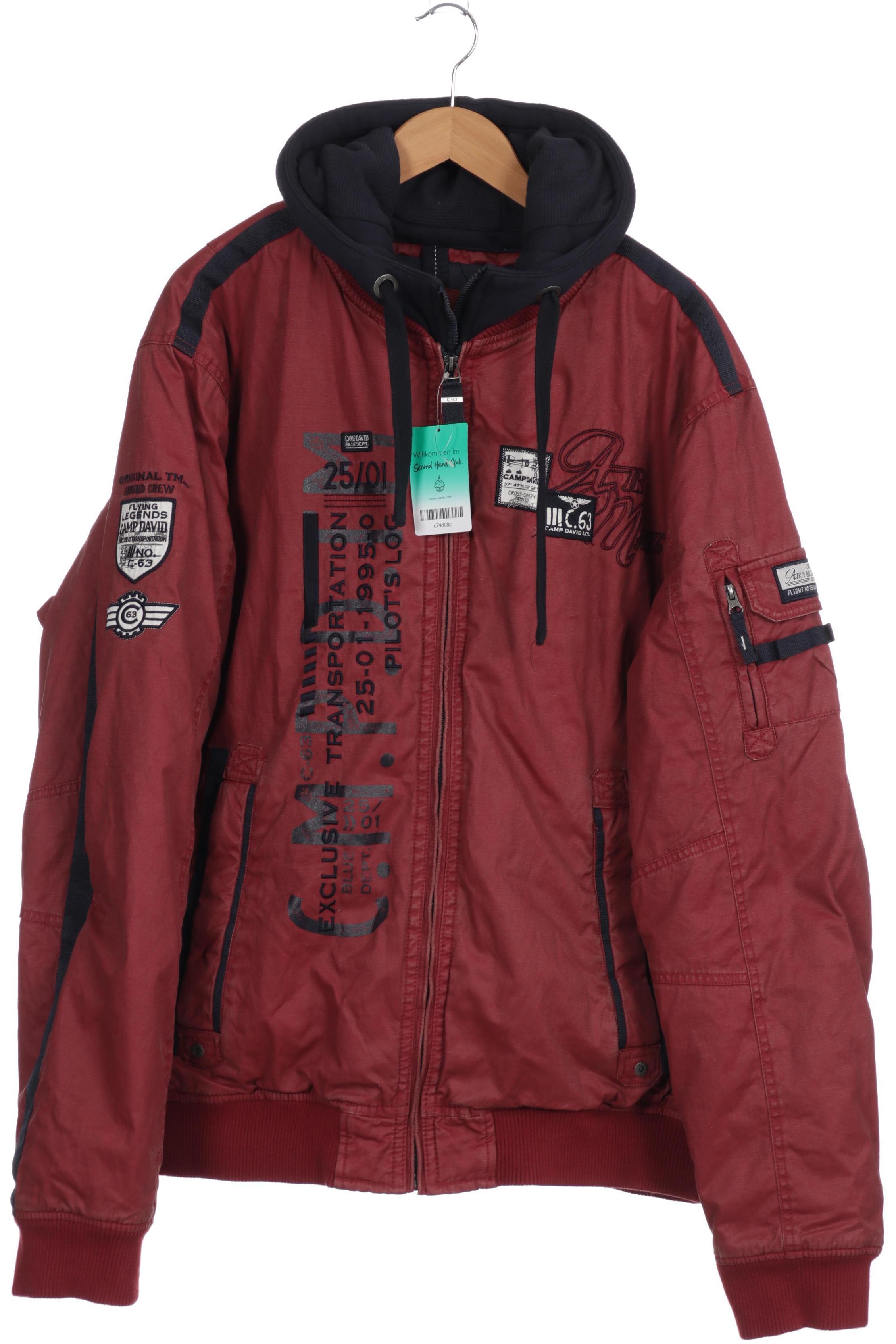 

Camp David Herren Jacke, rot, Gr.