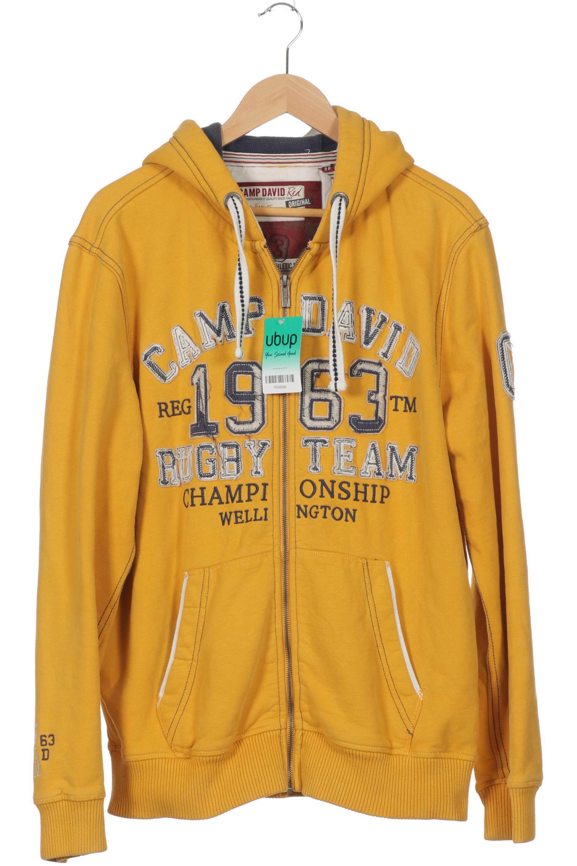 

Camp David Herren Kapuzenpullover, gelb, Gr.