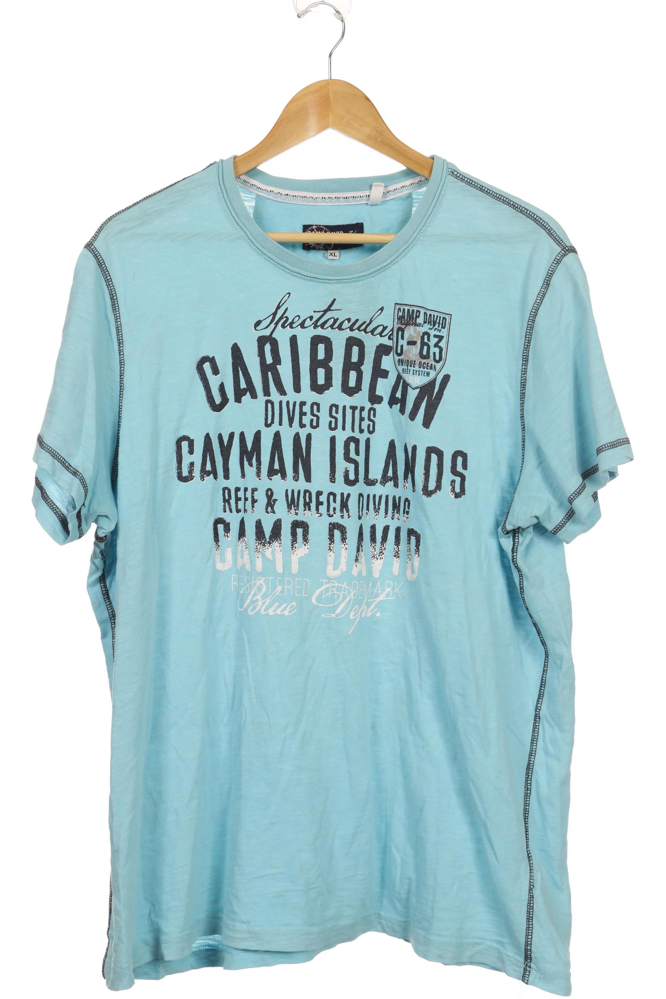 

Camp David Herren T-Shirt, blau, Gr.