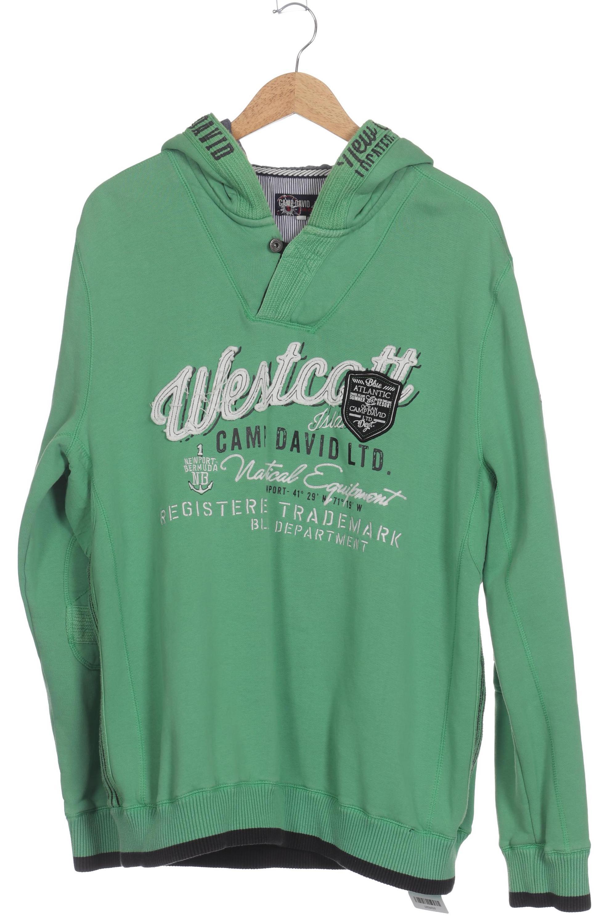 

Camp David Herren Kapuzenpullover, grün, Gr.
