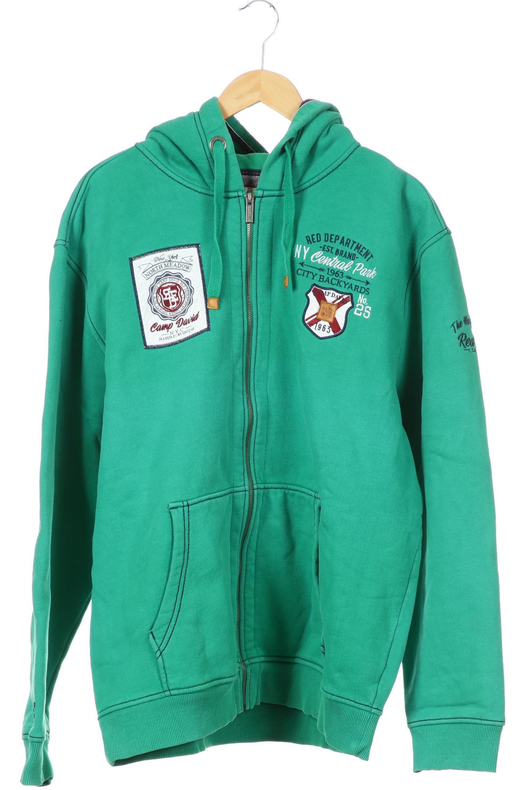 Thumbnail - Camp David Herren Kapuzenpullover, türkis, Gr.