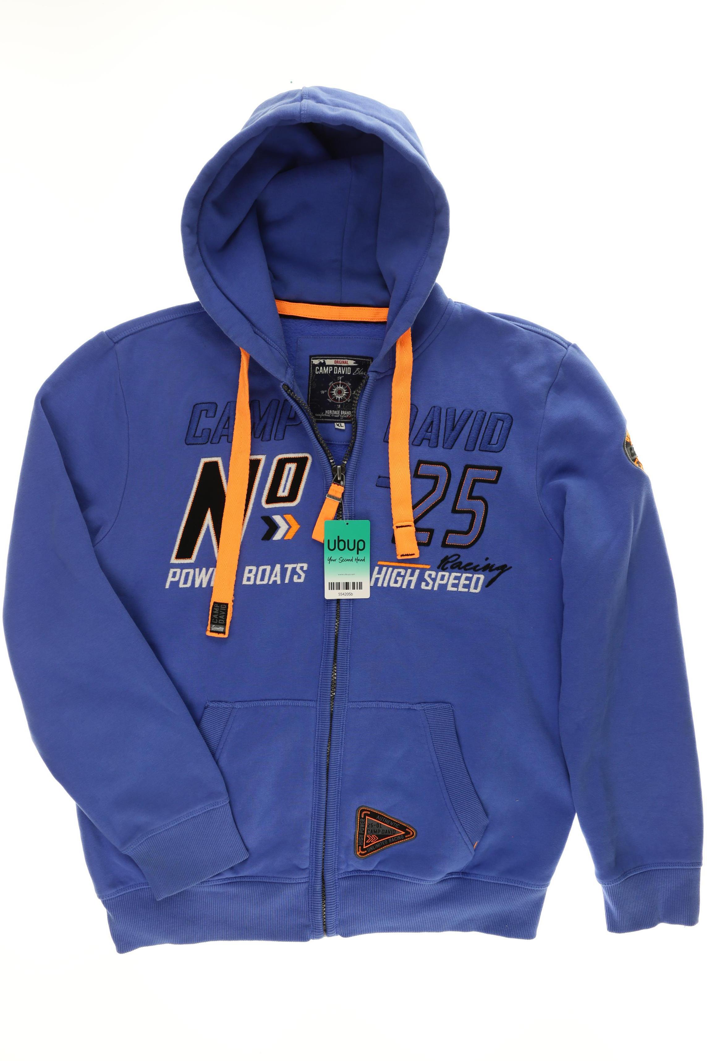 

Camp David Herren Kapuzenpullover, blau, Gr.